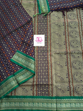 Heritage Handwoven cotton 1000 butta Brown