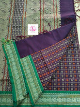 Heritage Handwoven cotton 1000 butta Brown 