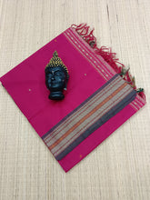 Heritage Handwoven cotton Butta Pink 