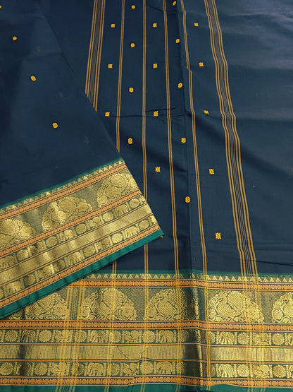 Kanchi Cotton - Festival Fusion -Navy Blue- KCFB106