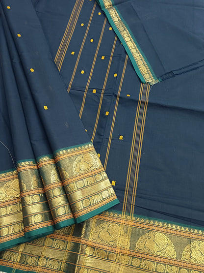 Kanchi Cotton - Festival Fusion -Navy Blue- KCFB106