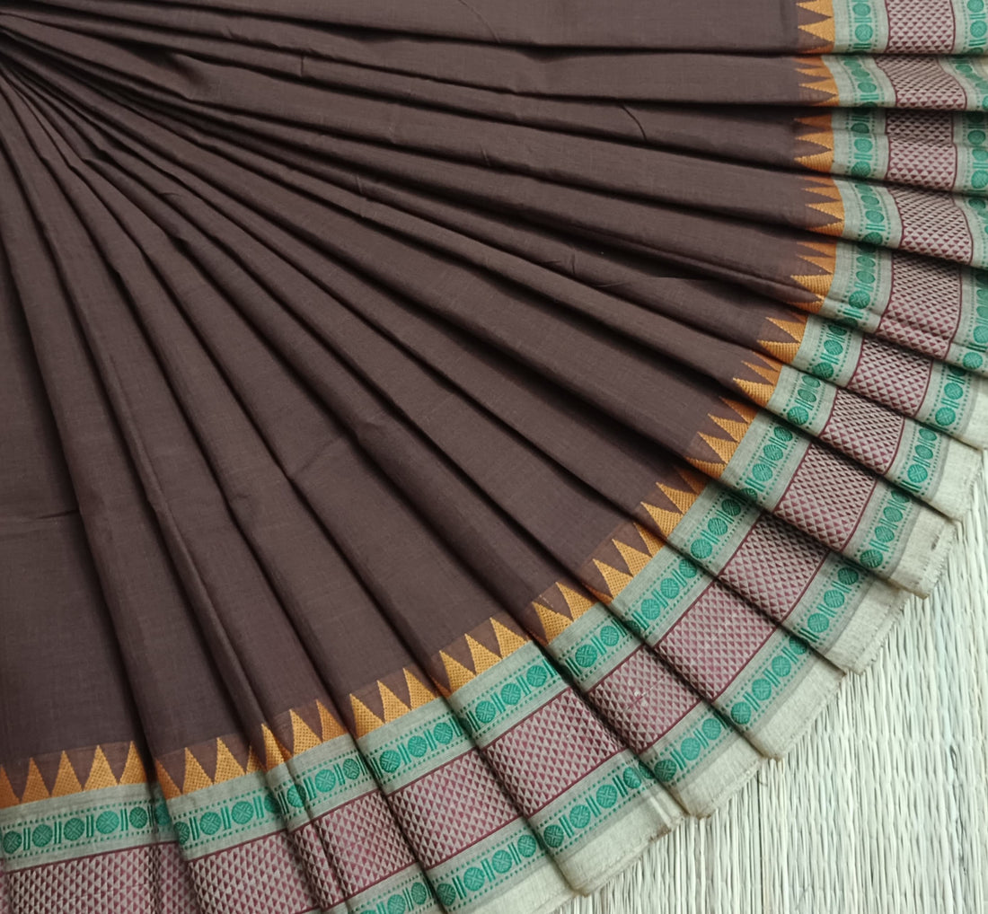 Chettinad Cotton -Daily Wear -Light Brown - CDW85