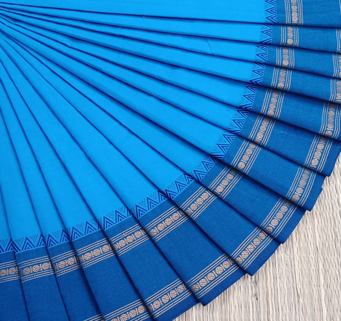 Chettinad Cotton -Daily Wear -Sky Blue - CDW52