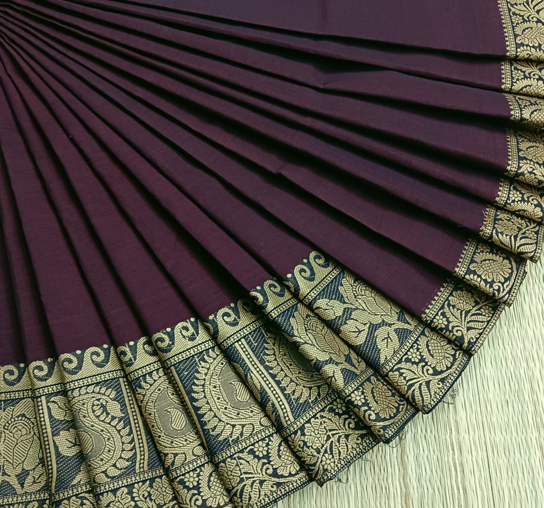 Chettinad Cotton -Daily Wear -Maroon - CDW93