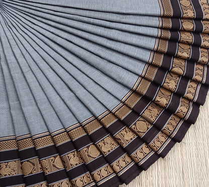 Chettinad Cotton -Daily Wear - Grey -CDW22