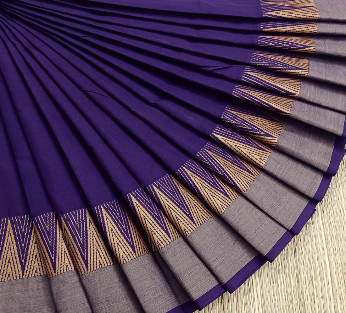 Chettinad Cotton -Daily Wear -Violet - CDW95