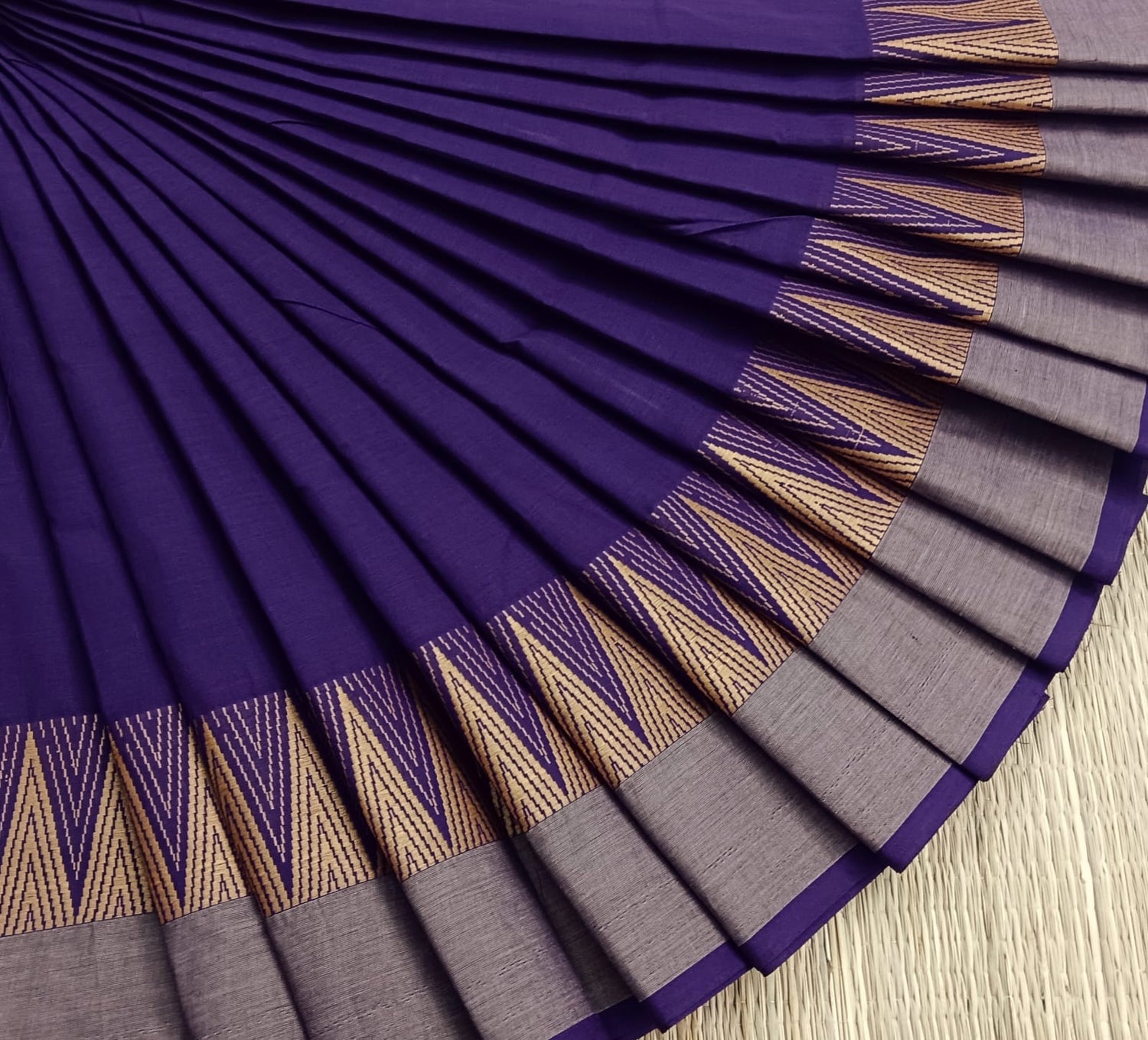 Chettinad Cotton -Daily Wear -Violet - CDW95