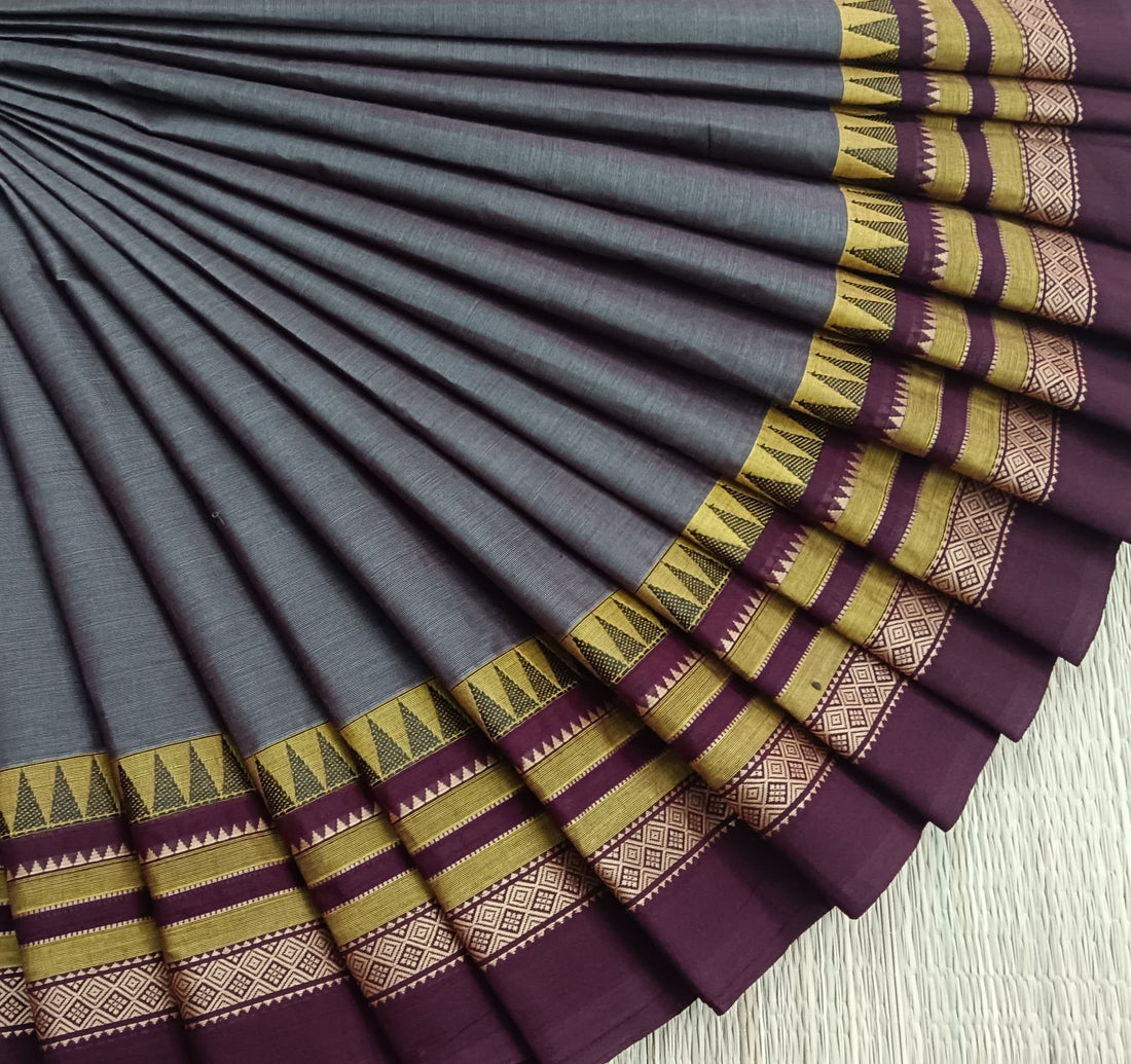 Chettinad Cotton -Daily Wear -Grey- CDW122