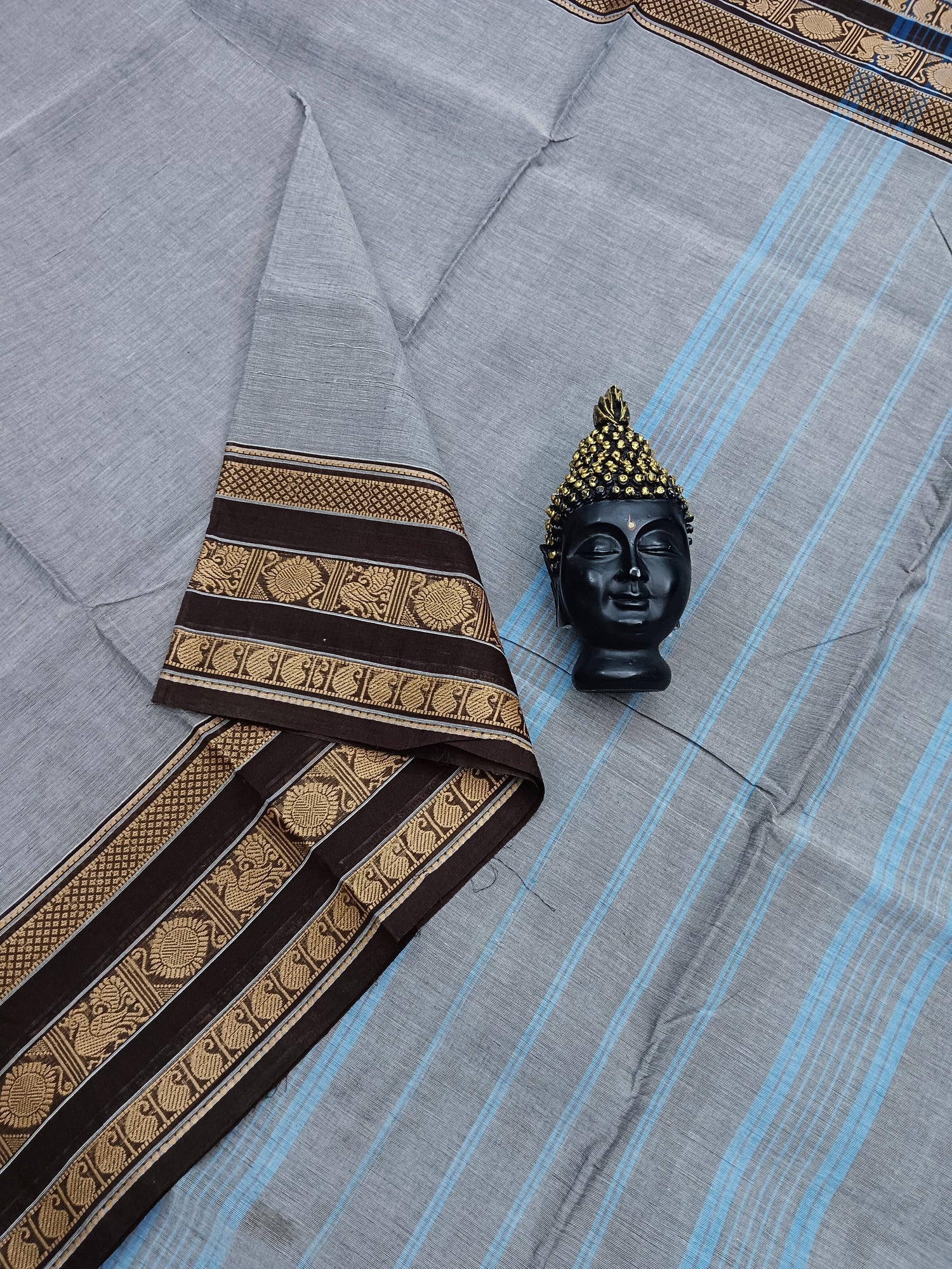 Chettinad Cotton -Daily Wear - Grey -CDW22