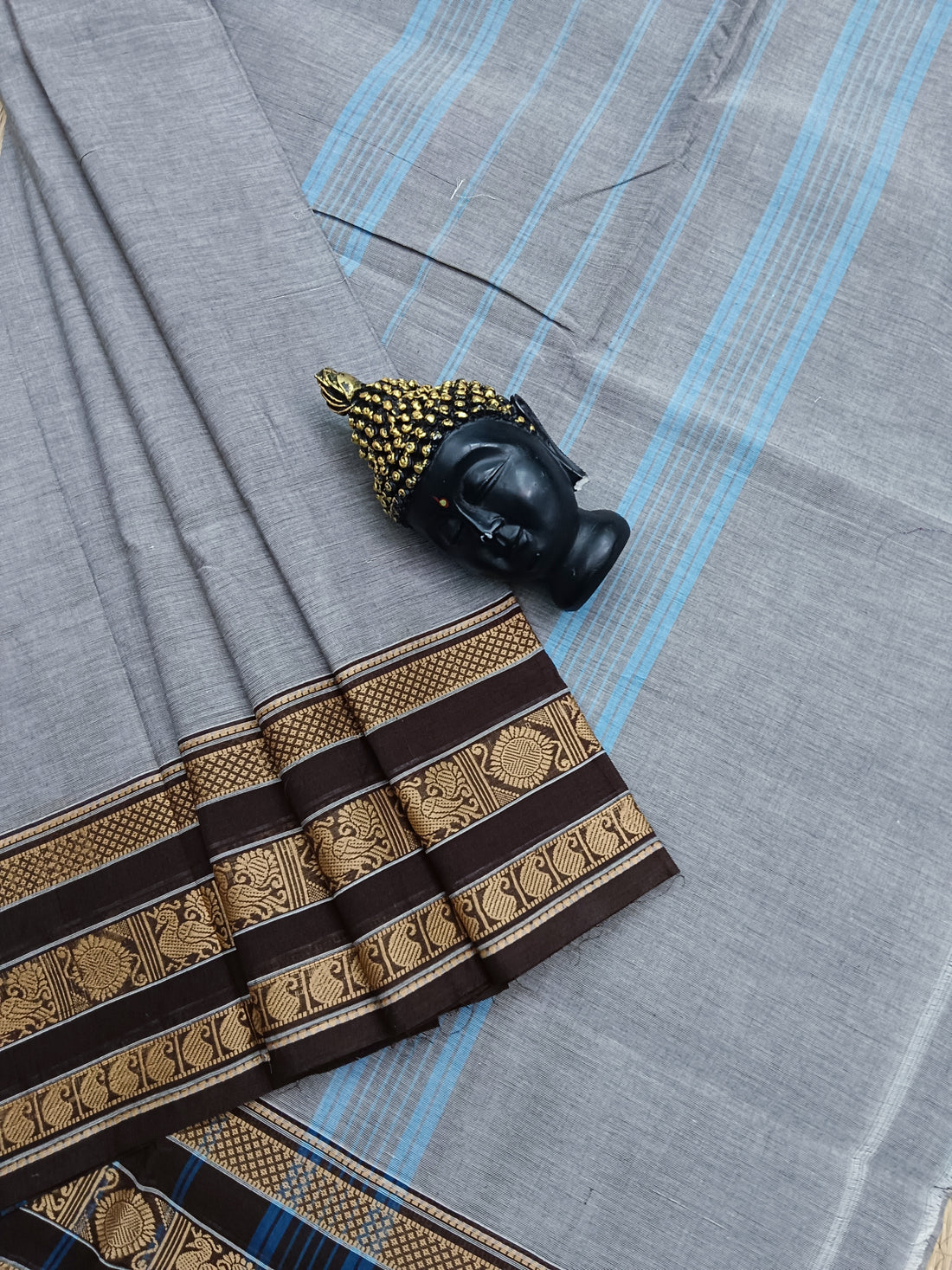 Chettinad Cotton -Daily Wear - Grey -CDW22