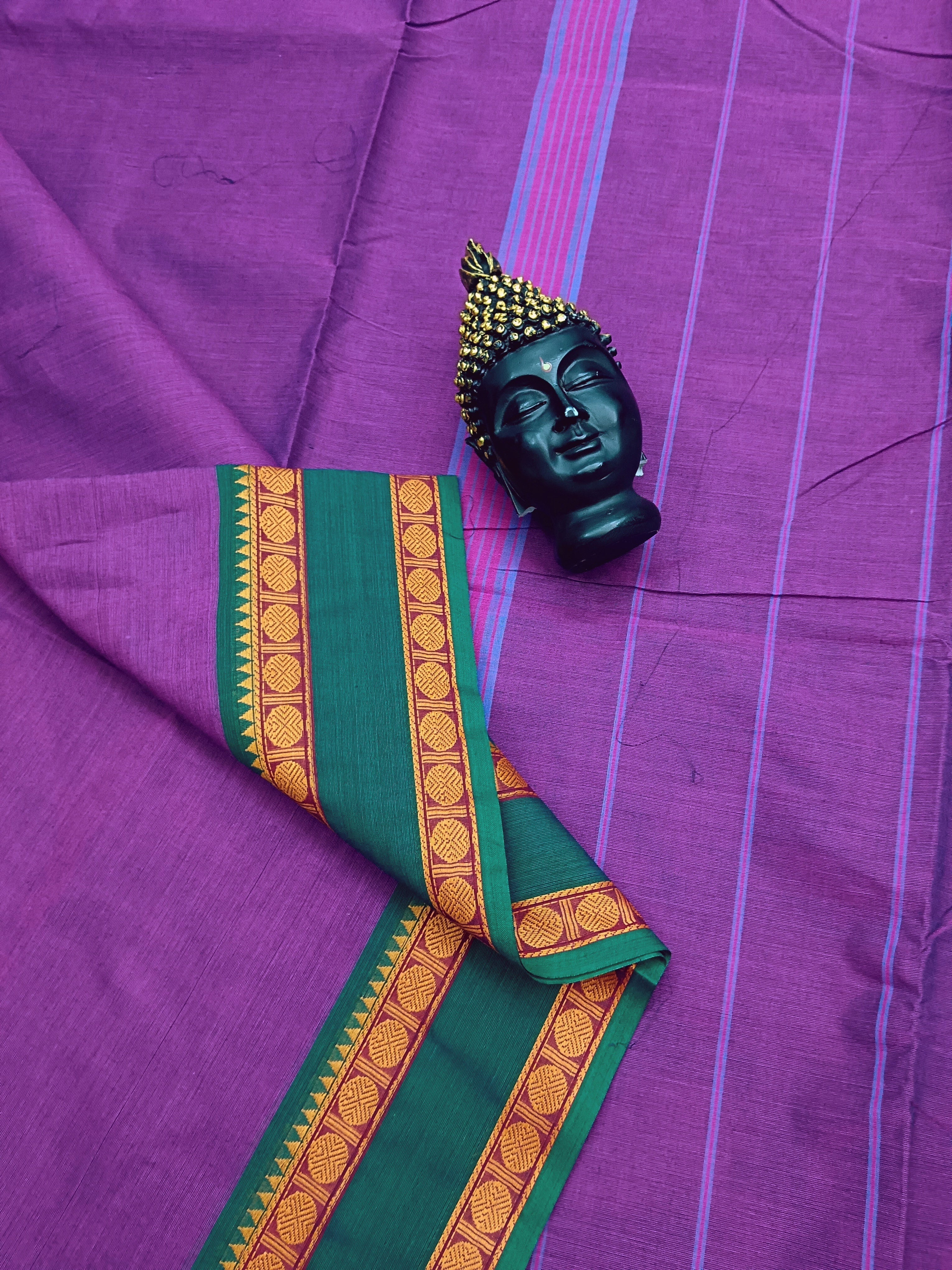 Chettinad Cotton -Daily Wear - Purple-CDW20