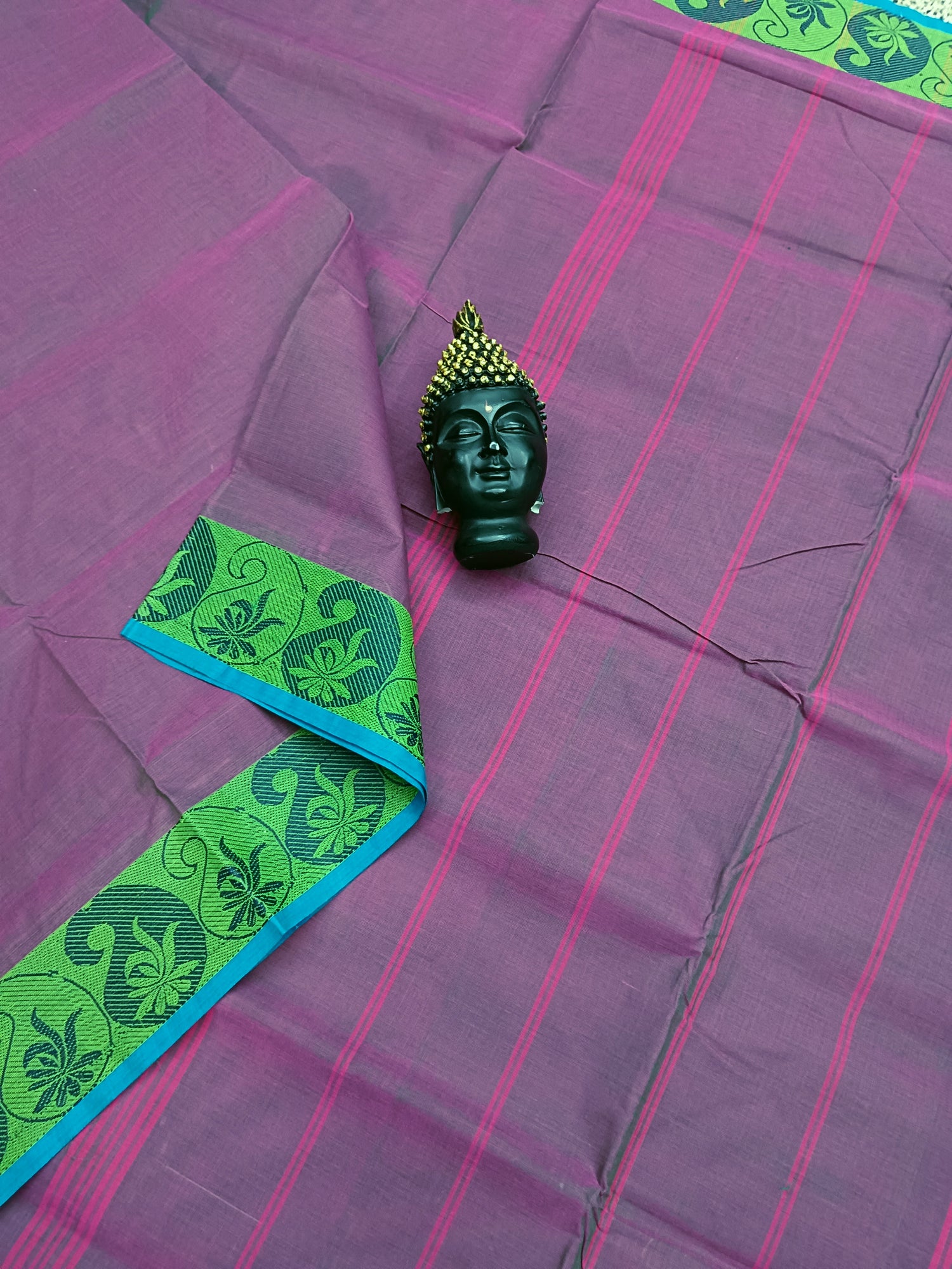 Chettinad Cotton - Daily Wear -Lolipop Violet Dual tone- CDW15