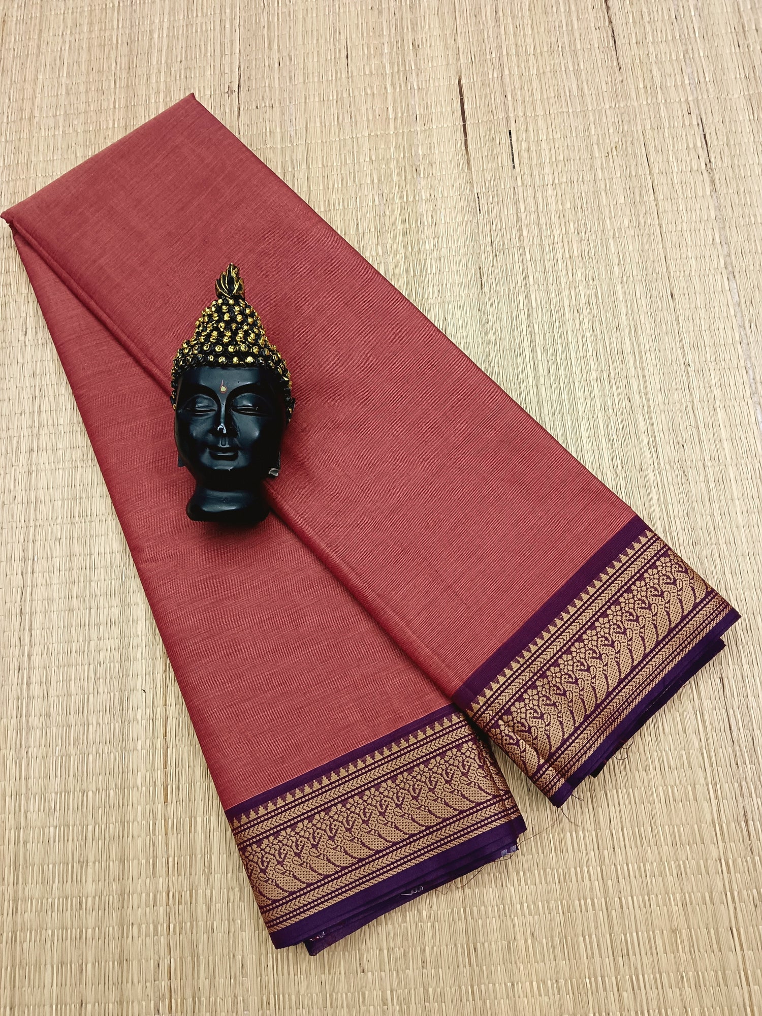 Chettinad Cotton - Daily Wear -Cimson- CDW09