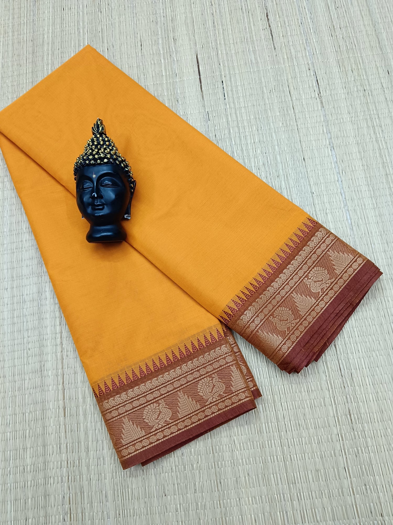 Chettinad Cotton -  Office Wear - Yellow - CCOW22