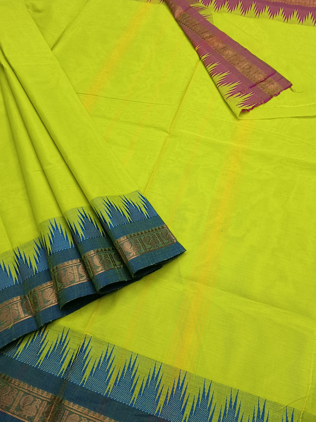 Kanchi Cotton - Festival Fusion - Radium Green- KCFP18