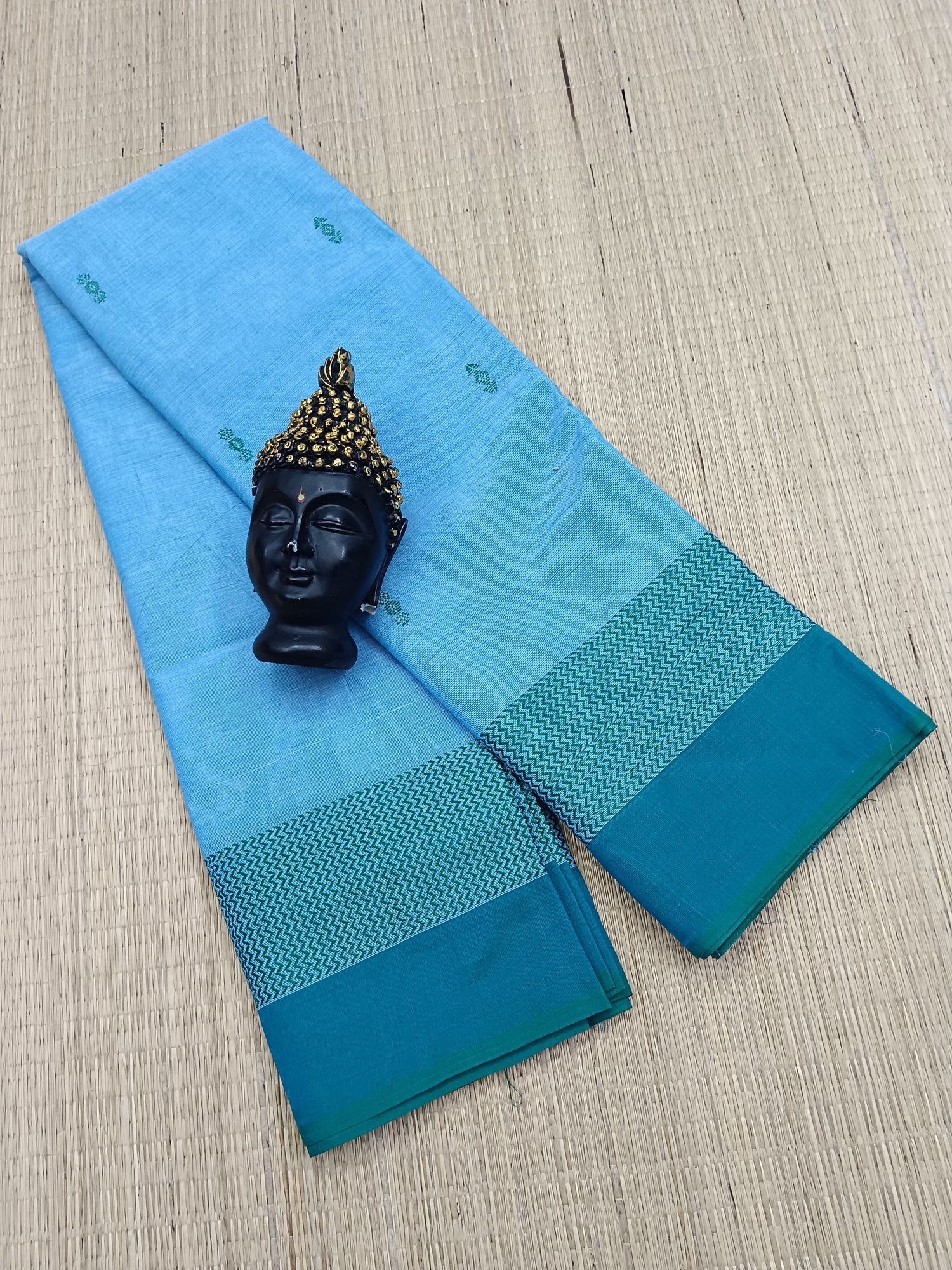 Chettinad Cotton -  Office Wear -Light Blue- CCOW38