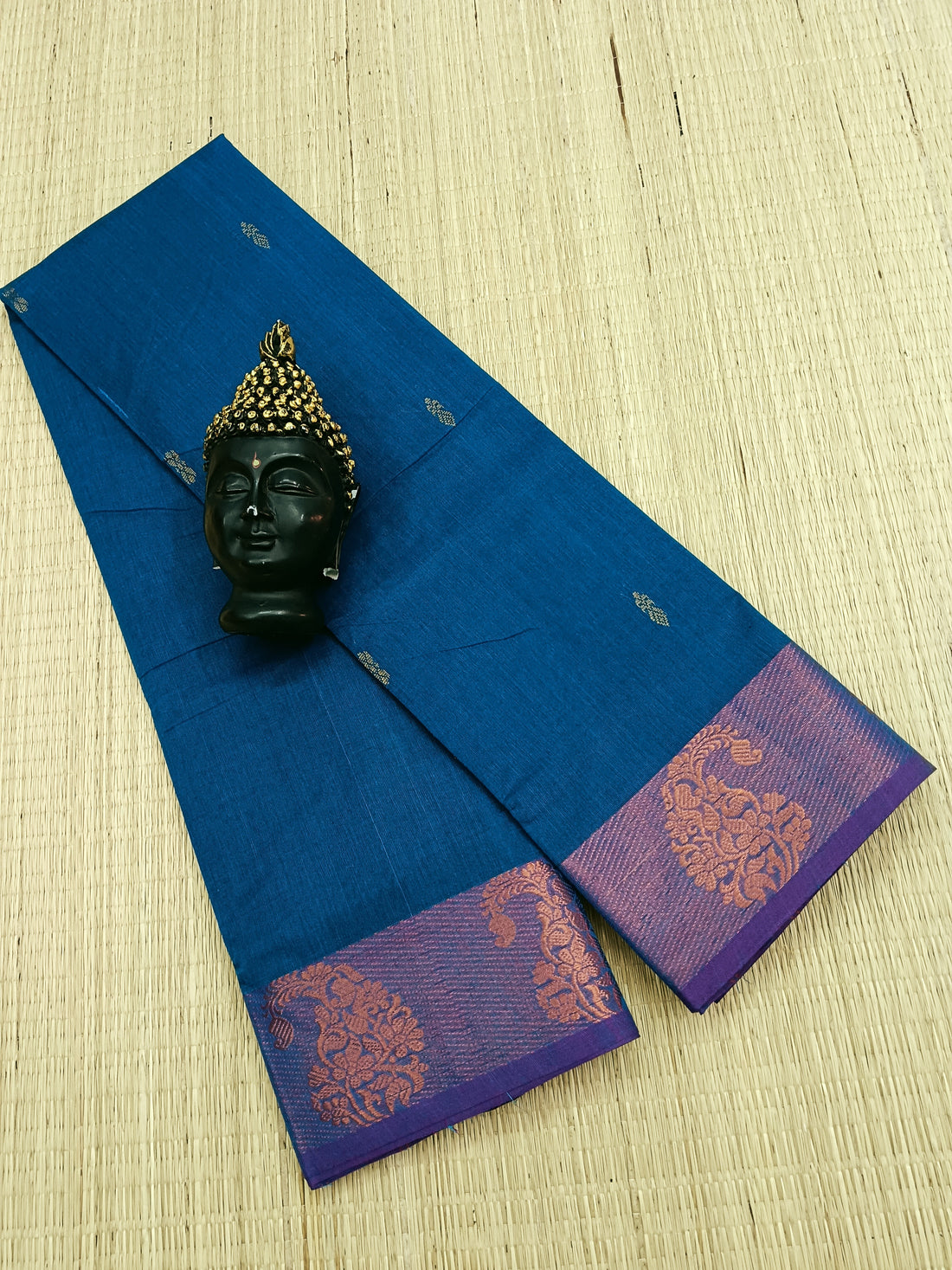 Chettinad Cotton -  Office Wear - Saphire Blue- CCOW26