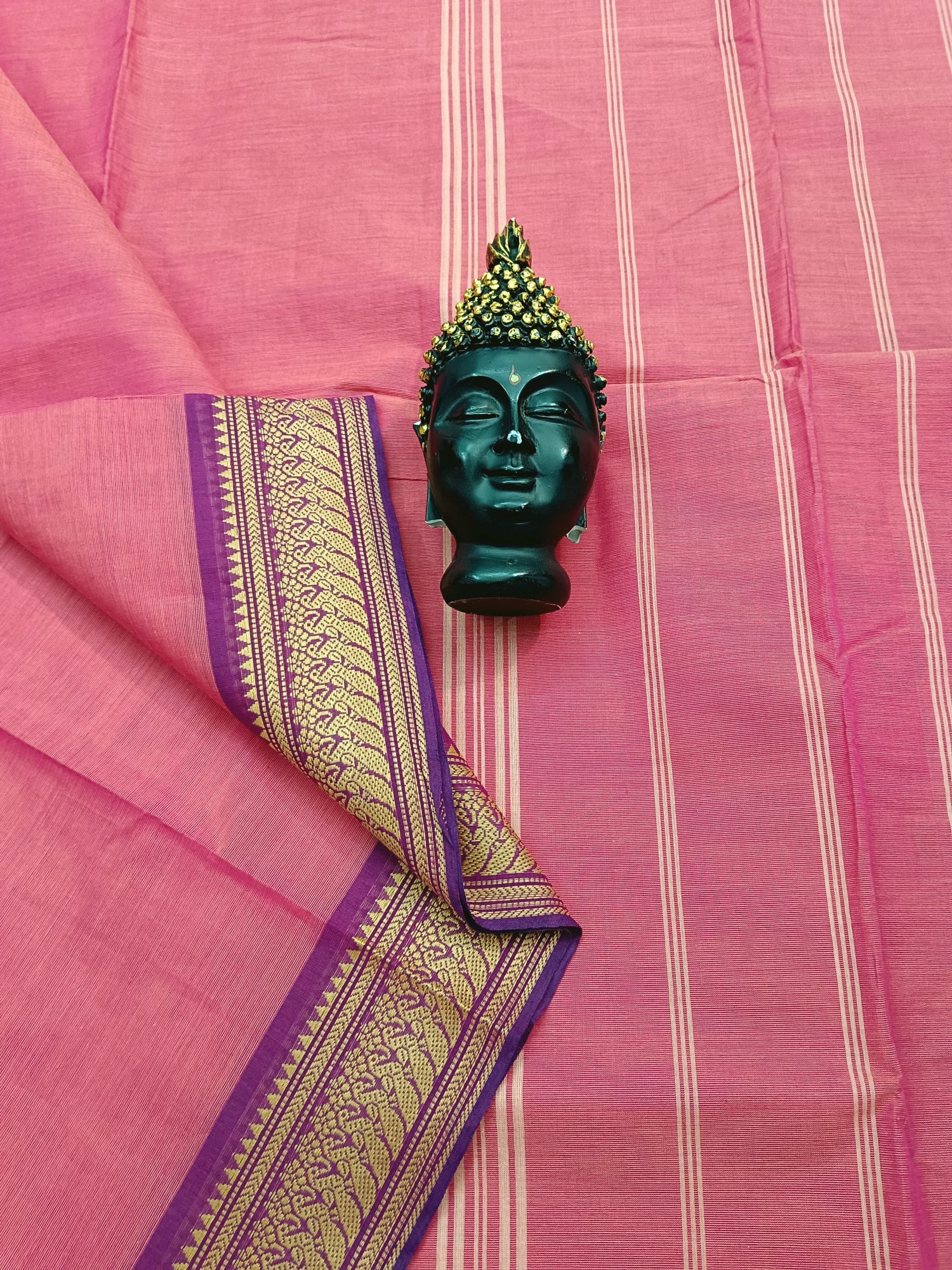 Chettinad Cotton -Daily Wear - Peach-CDW27