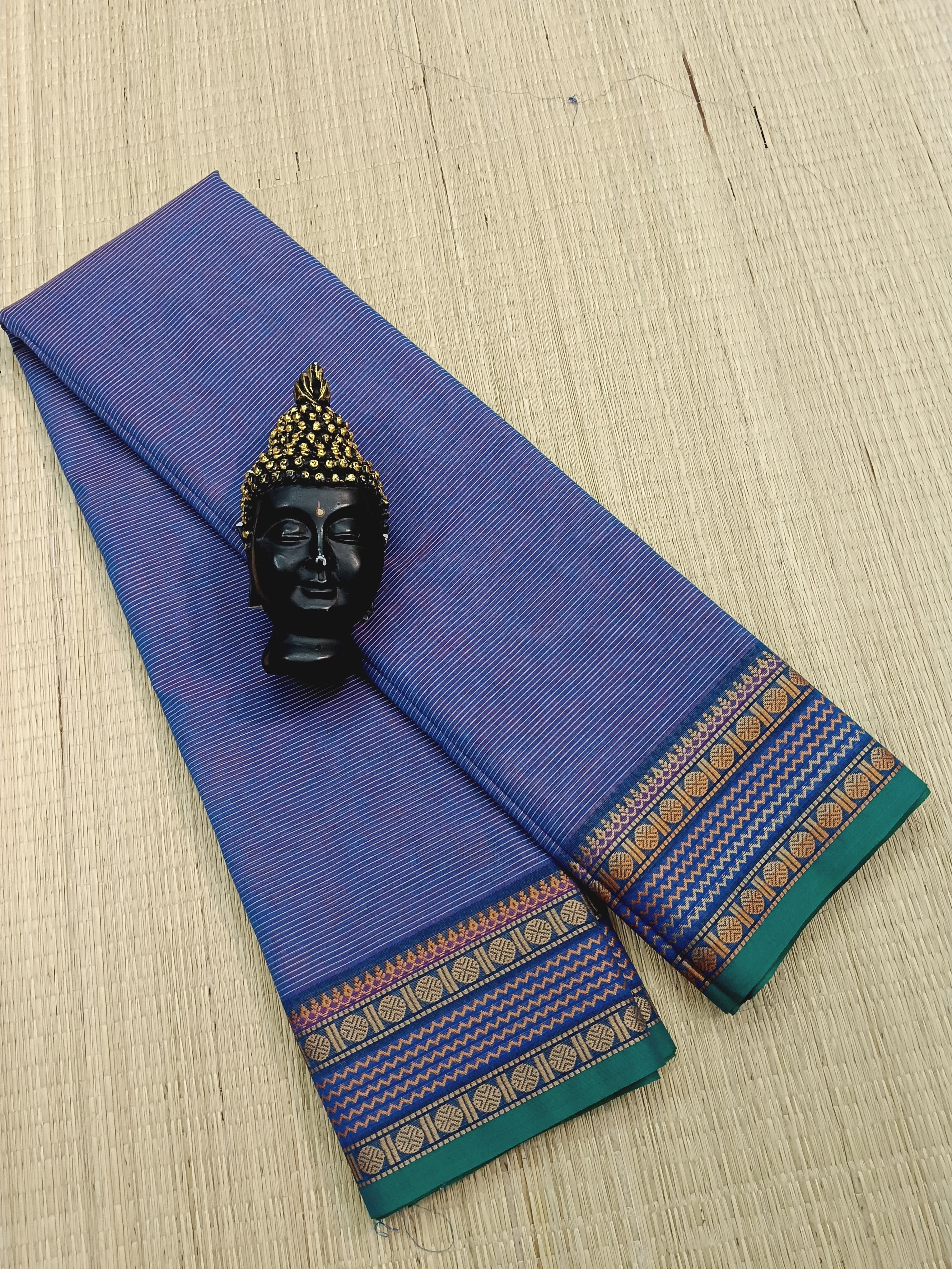 Chettinad Cotton -Daily Wear - Pinkish Blue-CDW31