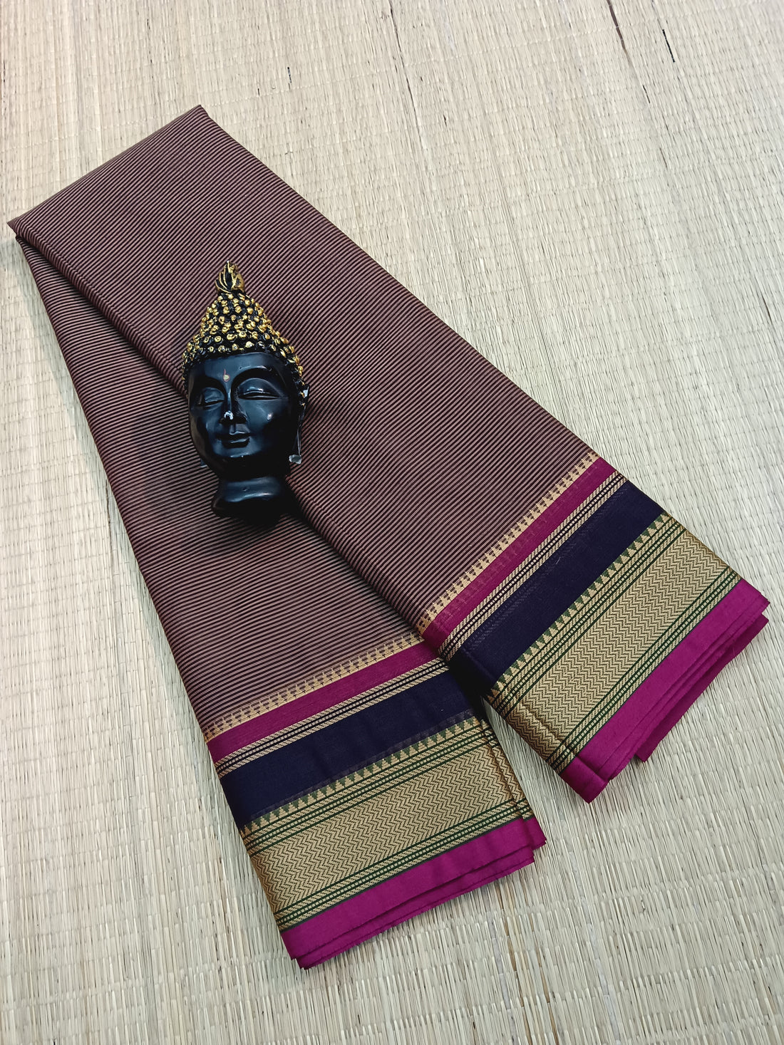 Chettinad Cotton -Daily Wear - Choclate-CDW32