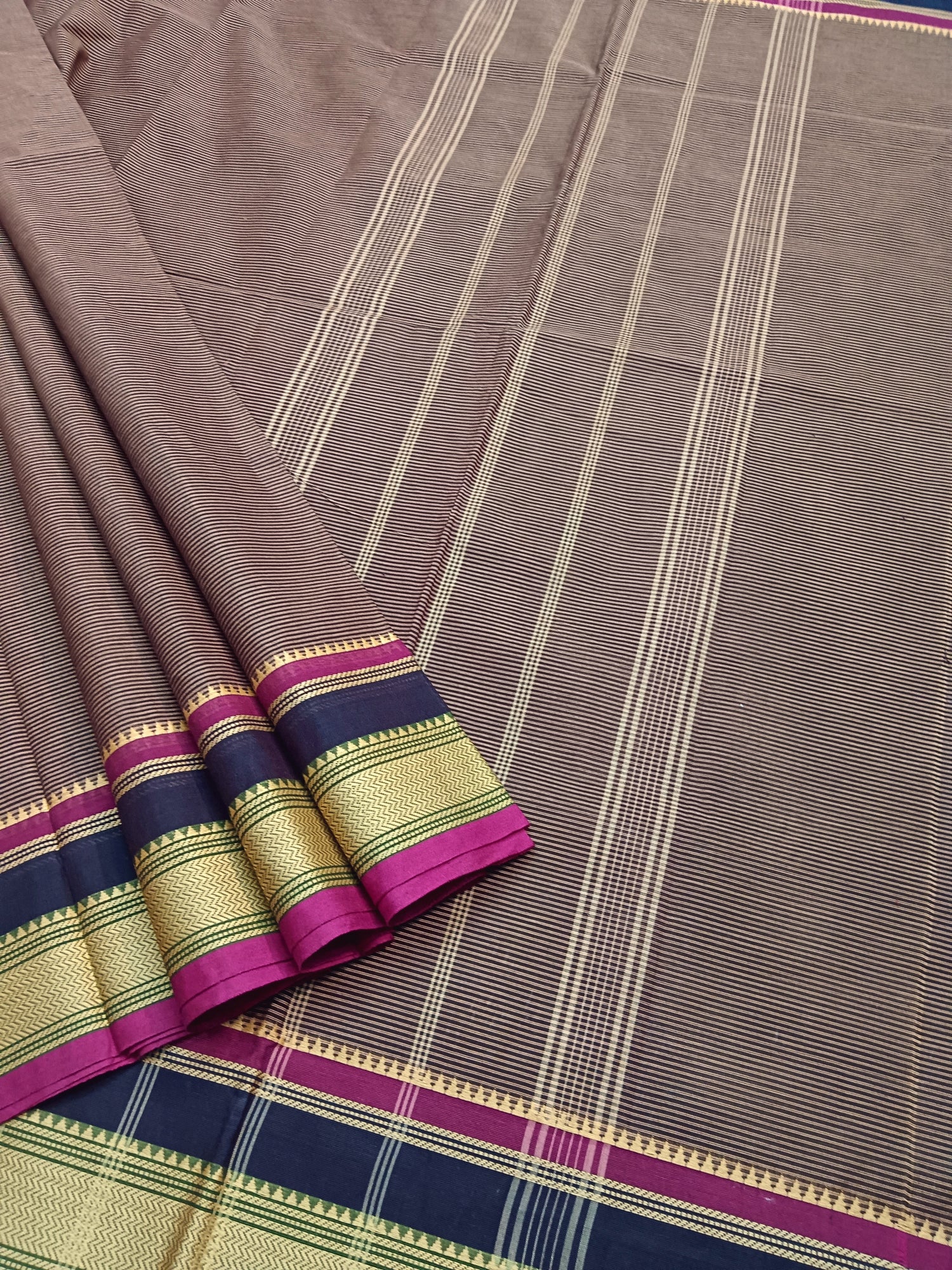 Chettinad Cotton -Daily Wear - Choclate-CDW32