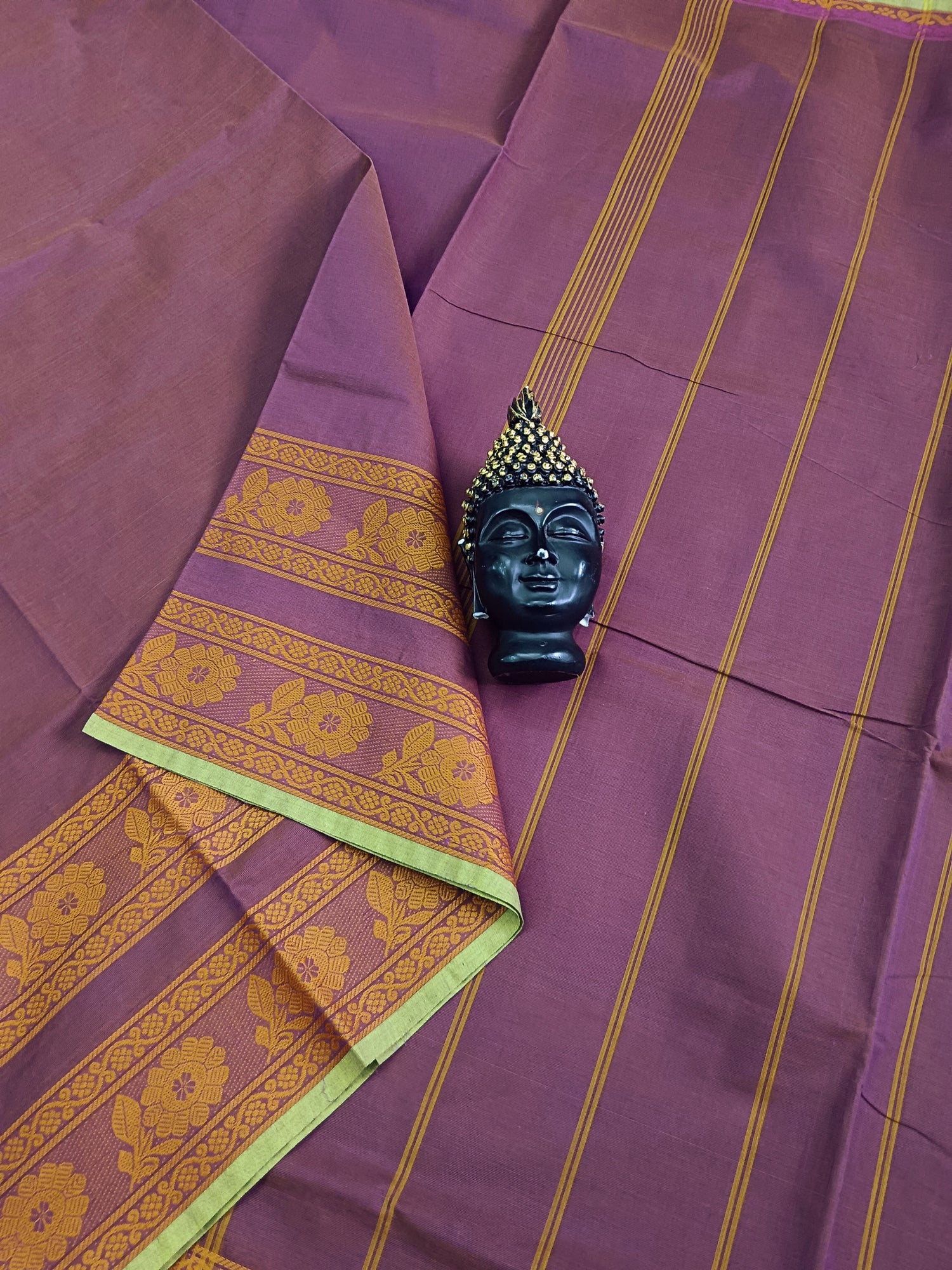 Chettinad Cotton -  Office Wear -Mulbery pink- CCOW43