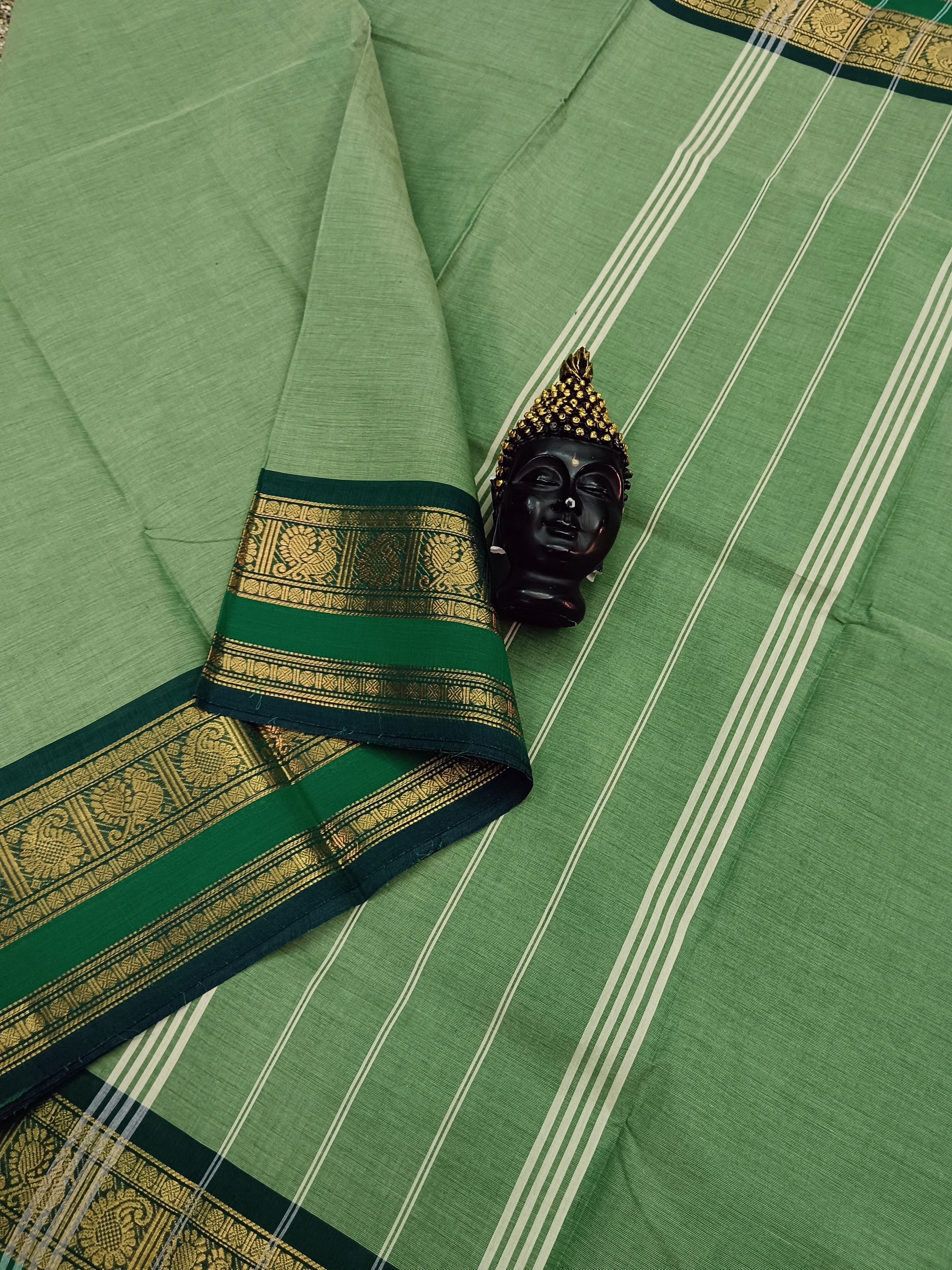 Kanchi Cotton - All Day Fusion -Light Emerlad Green - 21