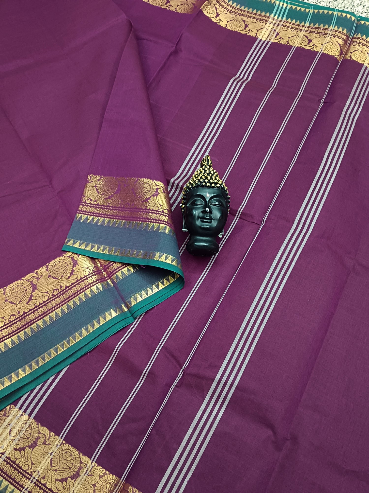 Kanchi Cotton - All Day Fusion -Purple - 25