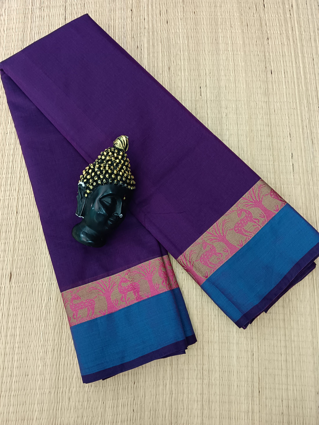 Chettinad Cotton Daily Wear - Violet - CDW02