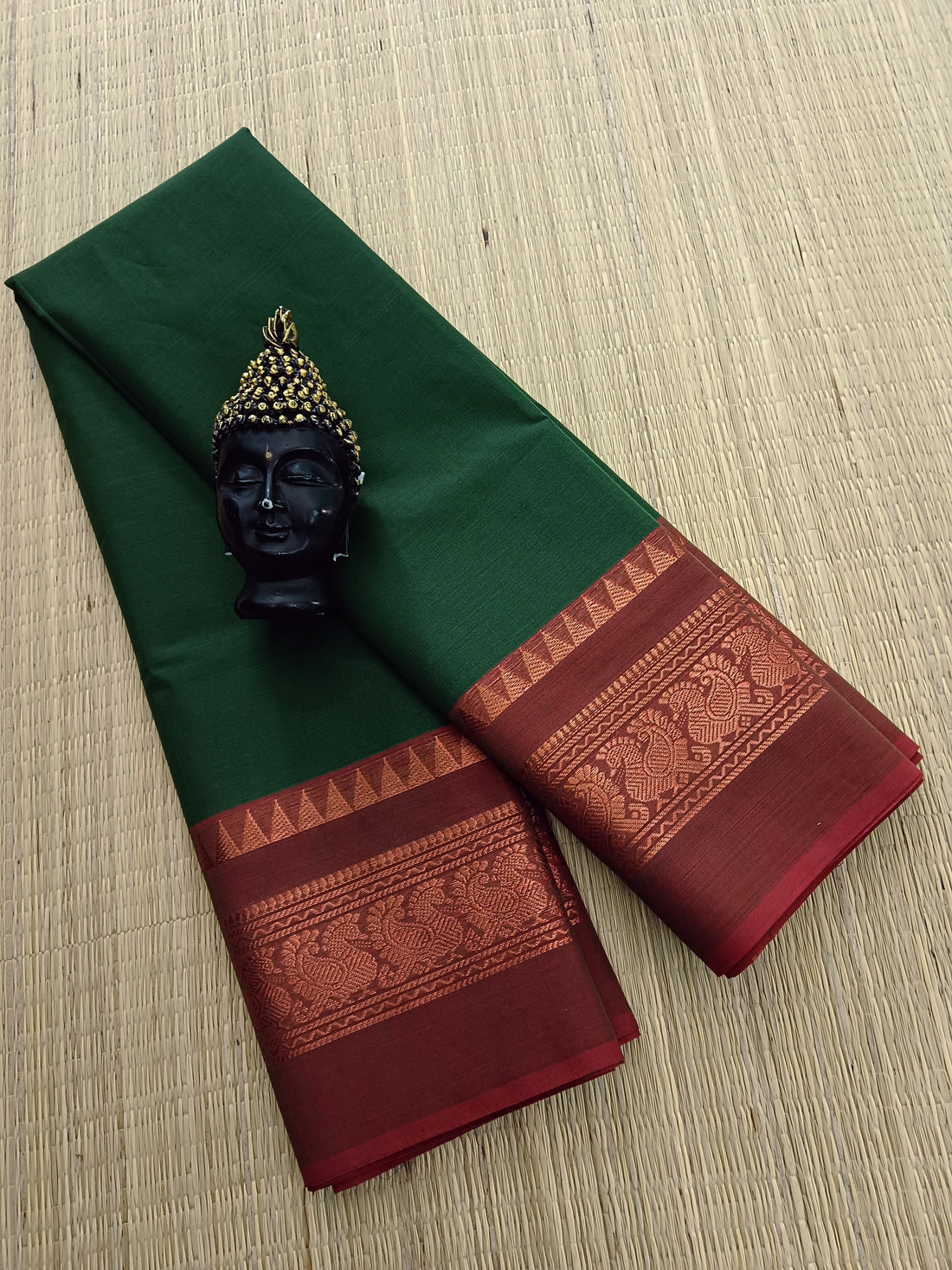 Kanchi Cotton - All Day Fusion - Dark Green - KCAF21