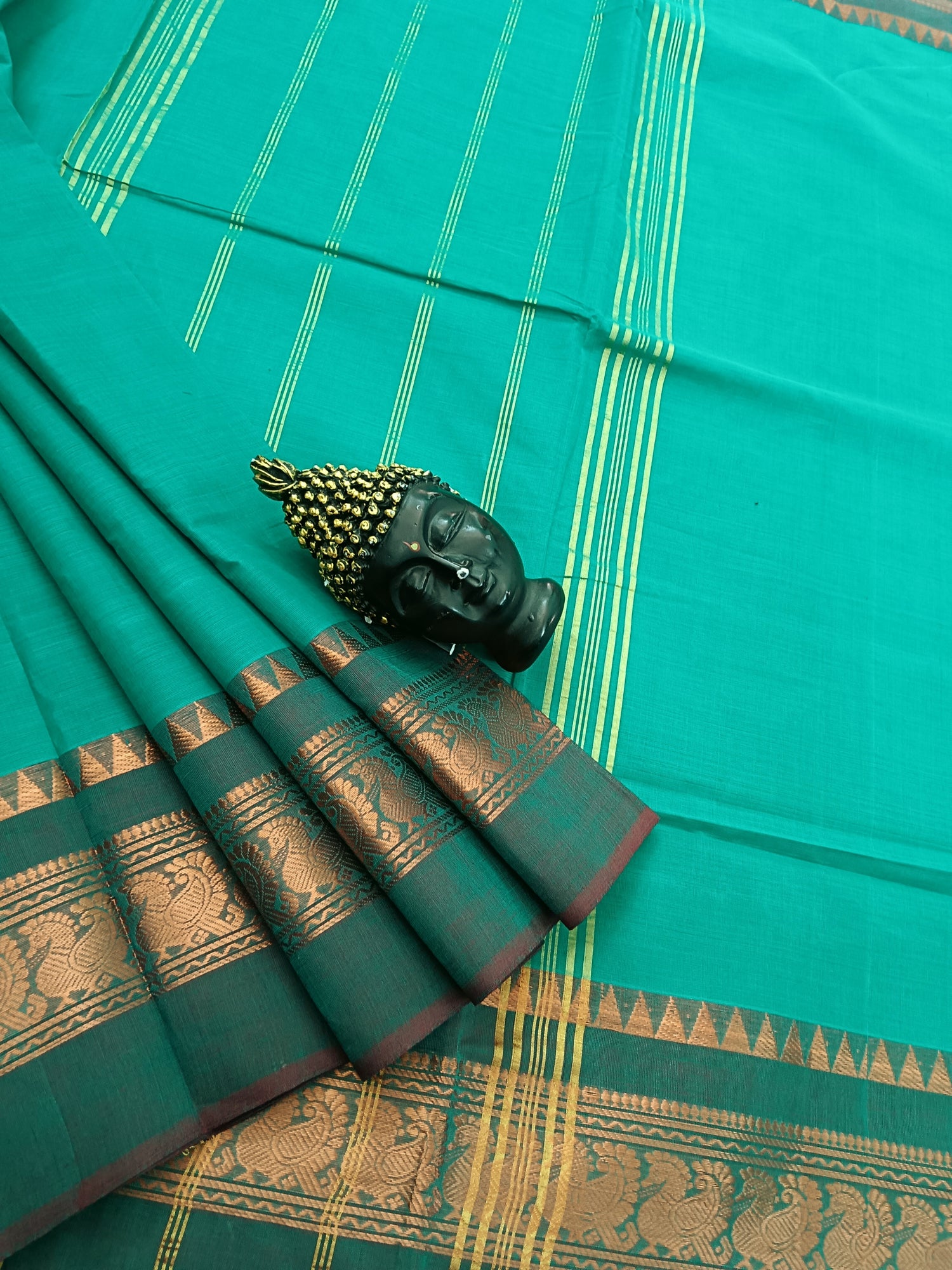 Kanchi Cotton - All Day Fusion - Aqua Blue - KCAF20