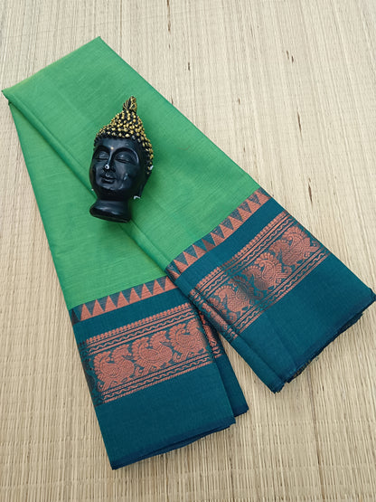 Kanchi Cotton - All Day Fusion - Aqua Green - KCAF23