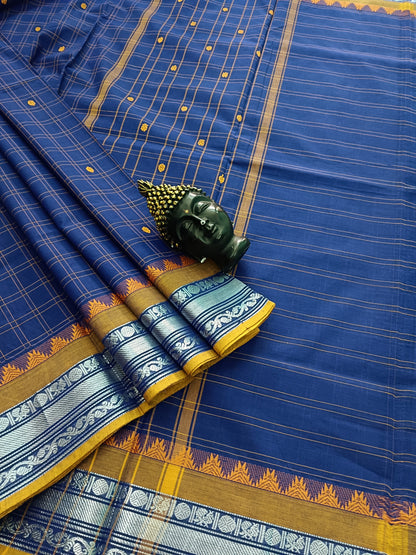 Kanchi Cotton - Festival Fusion -Royal Blue- KCFCB40