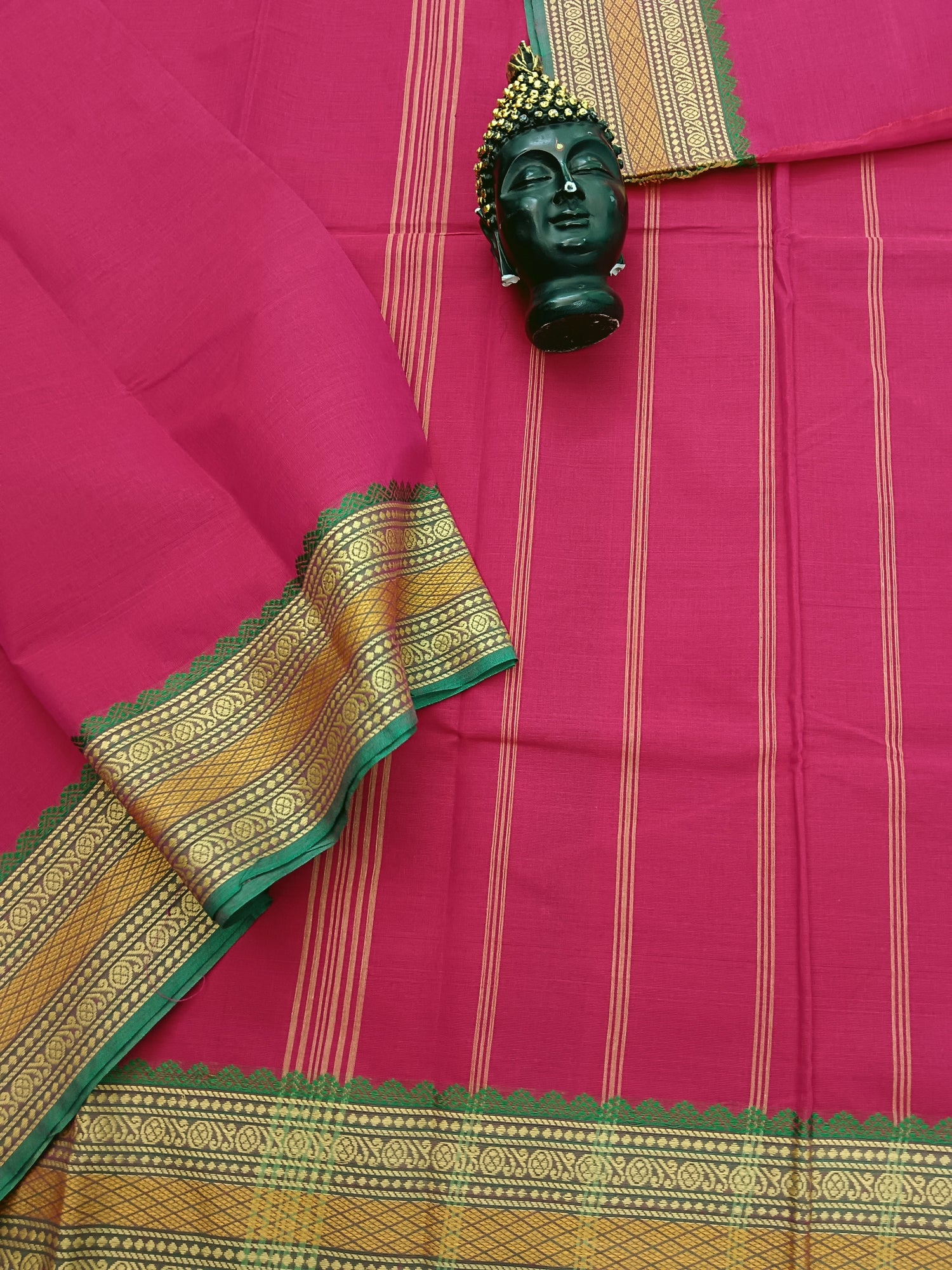 Chettinad Cotton -Daily Wear -Pinkish Red - CDW48