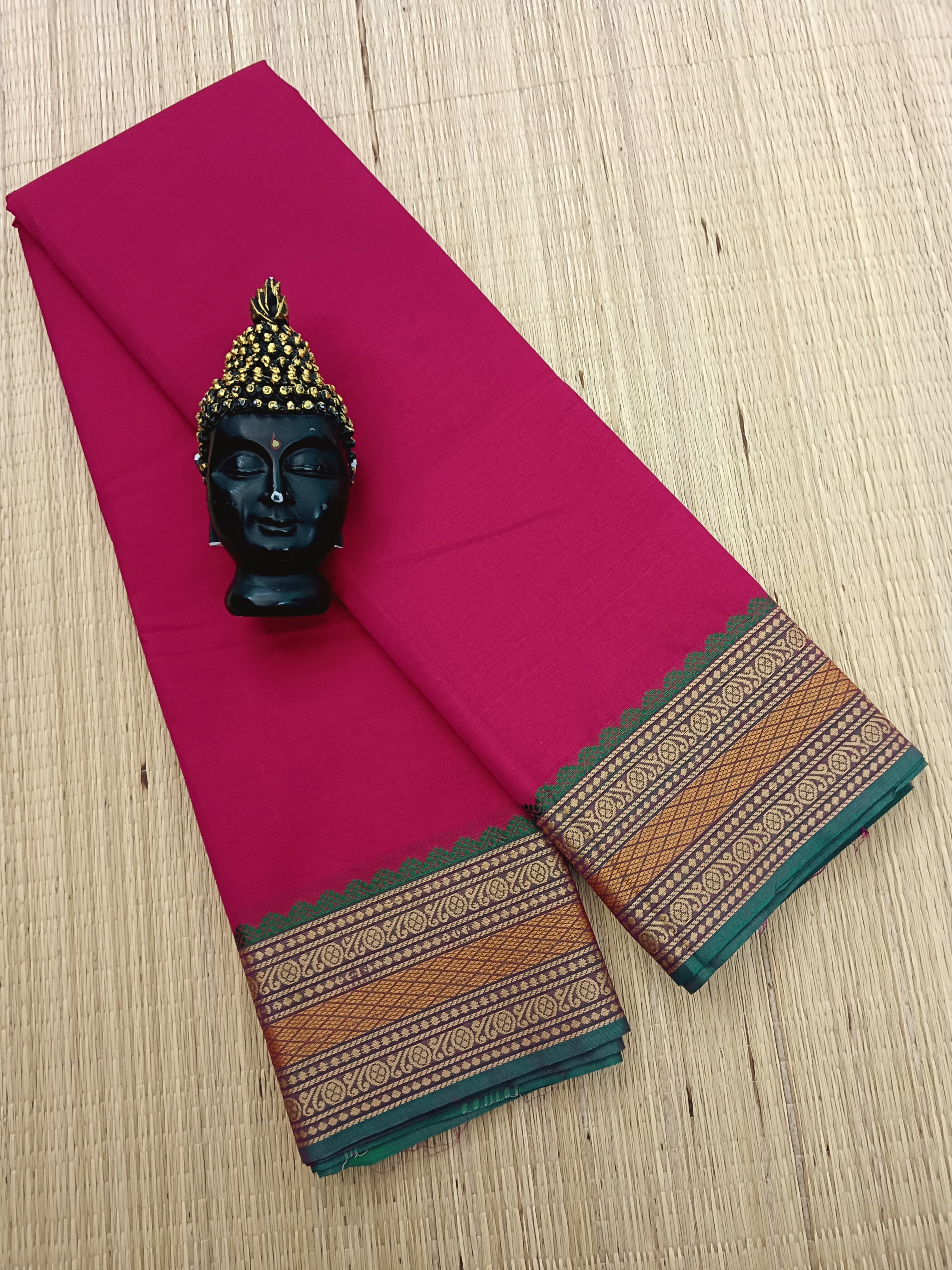 Chettinad Cotton -Daily Wear -Pinkish Red - CDW48