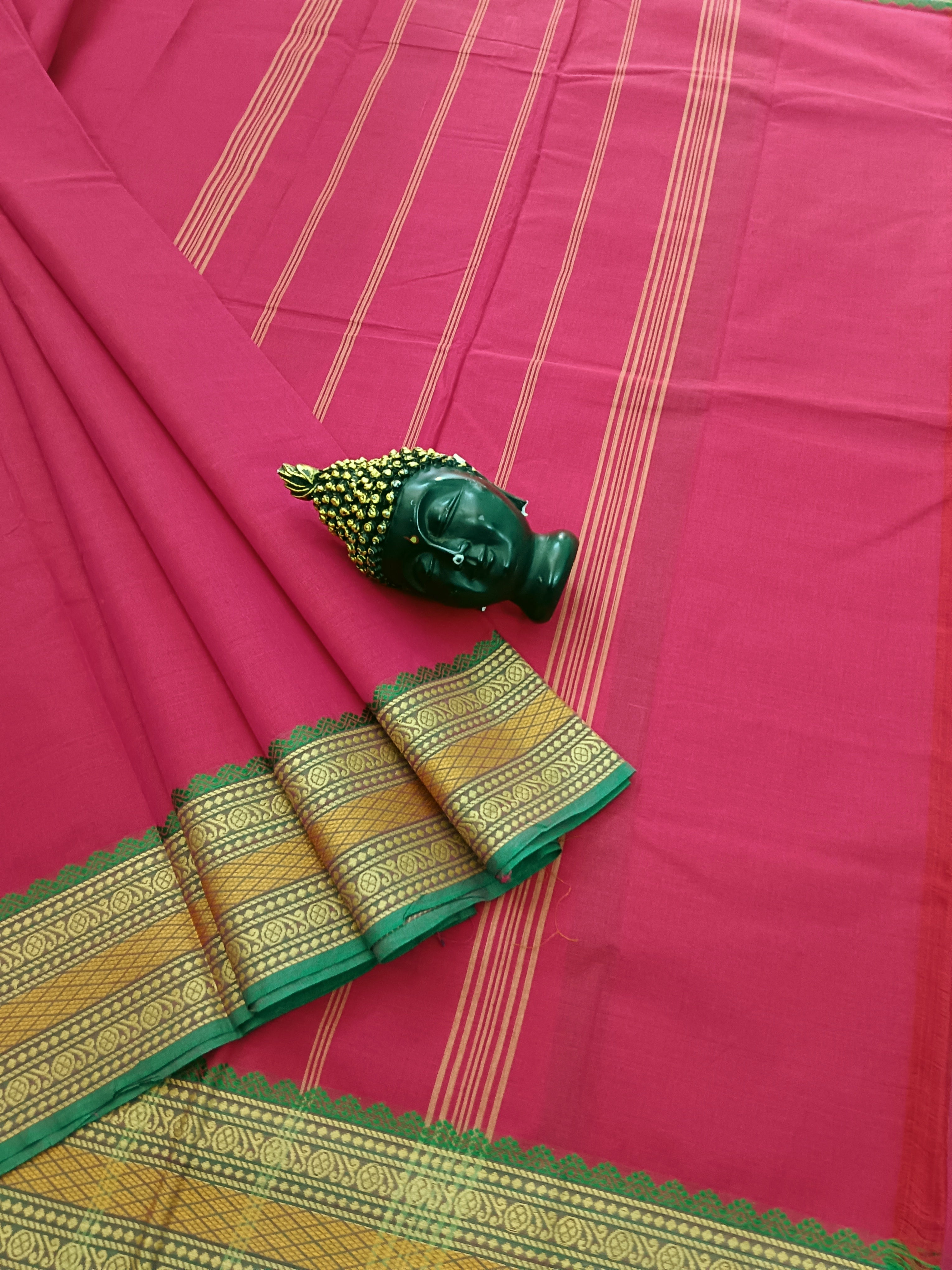 Chettinad Cotton -Daily Wear -Pinkish Red - CDW48