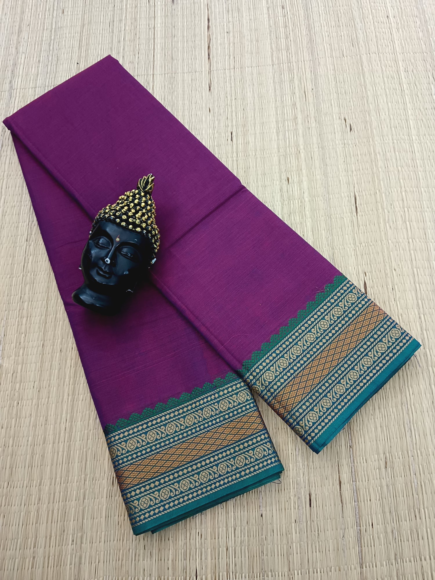 Chettinad Cotton -Daily Wear -Purple - CDW50