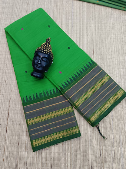 Kanchi Cotton - Festival Fusion - Parrot Green- KCFB58