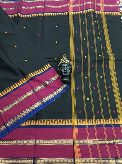 Kanchi Cotton - Festival Fusion -Black- KCFB63