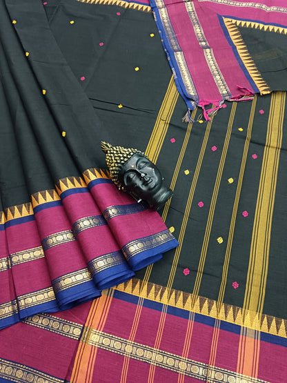 Kanchi Cotton - Festival Fusion -Black- KCFB63