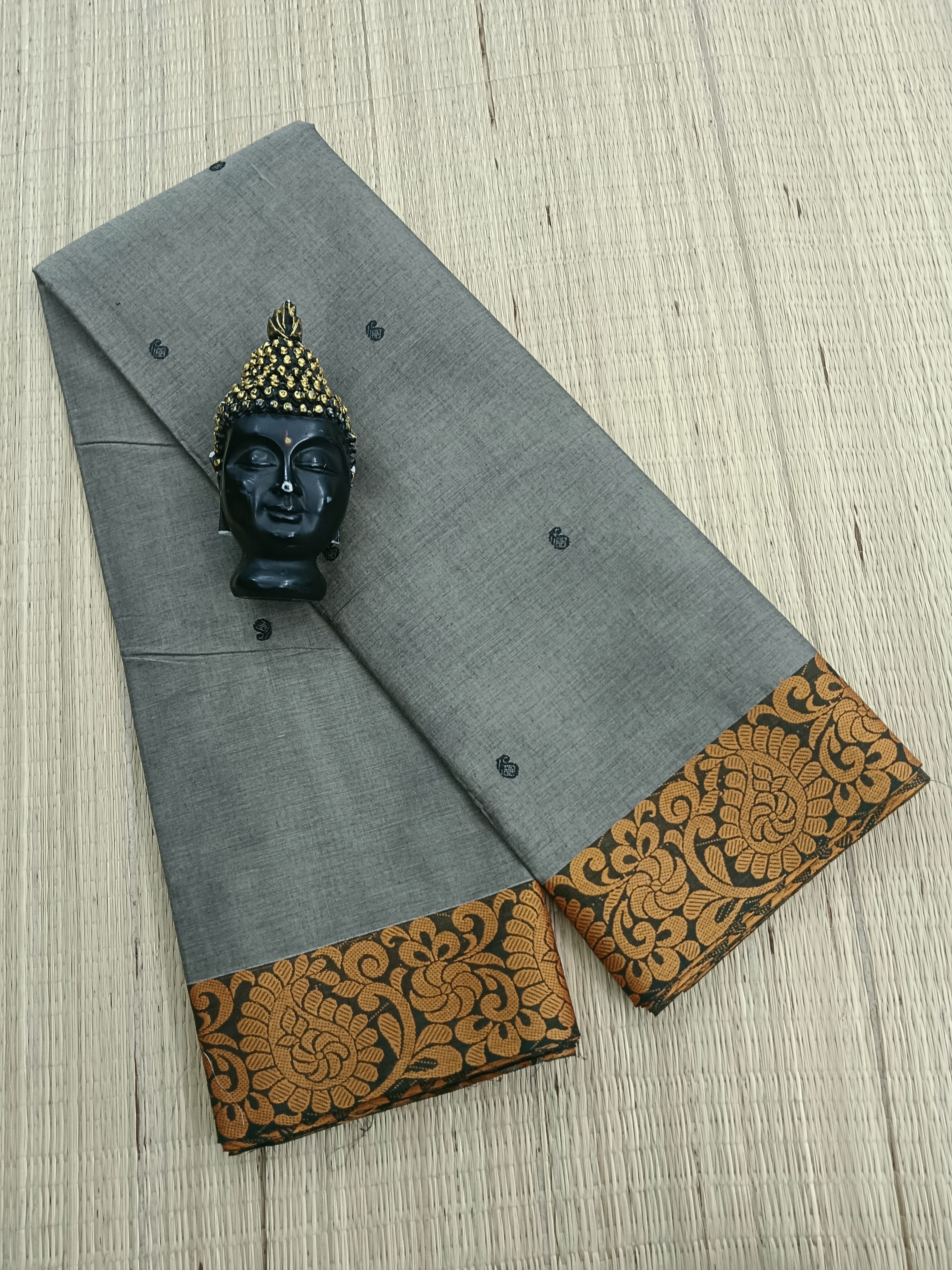 Chettinad Cotton -Office Wear -Grey - CCOW55