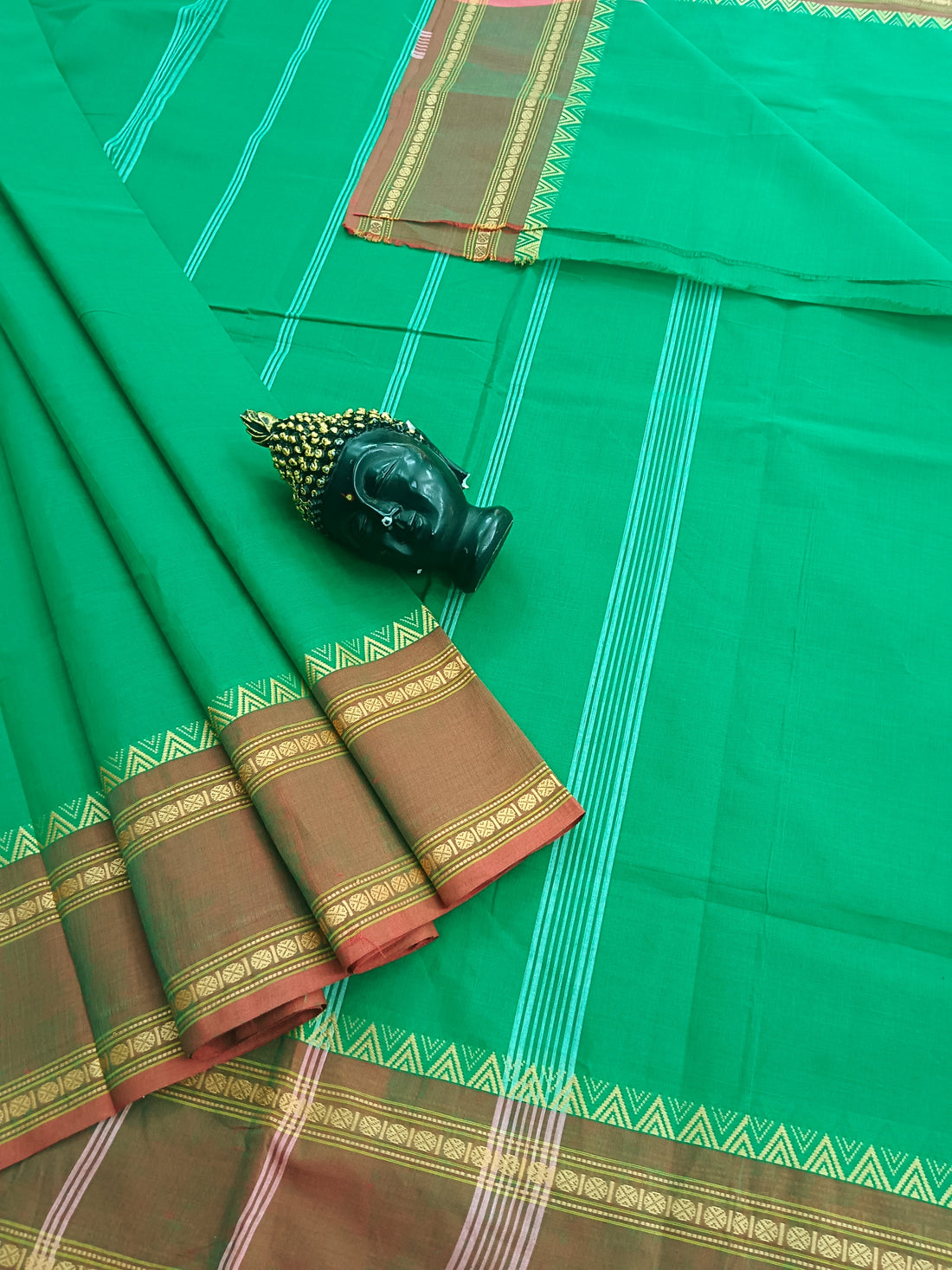 Chettinad Cotton -Daily Wear - Green - CDW53