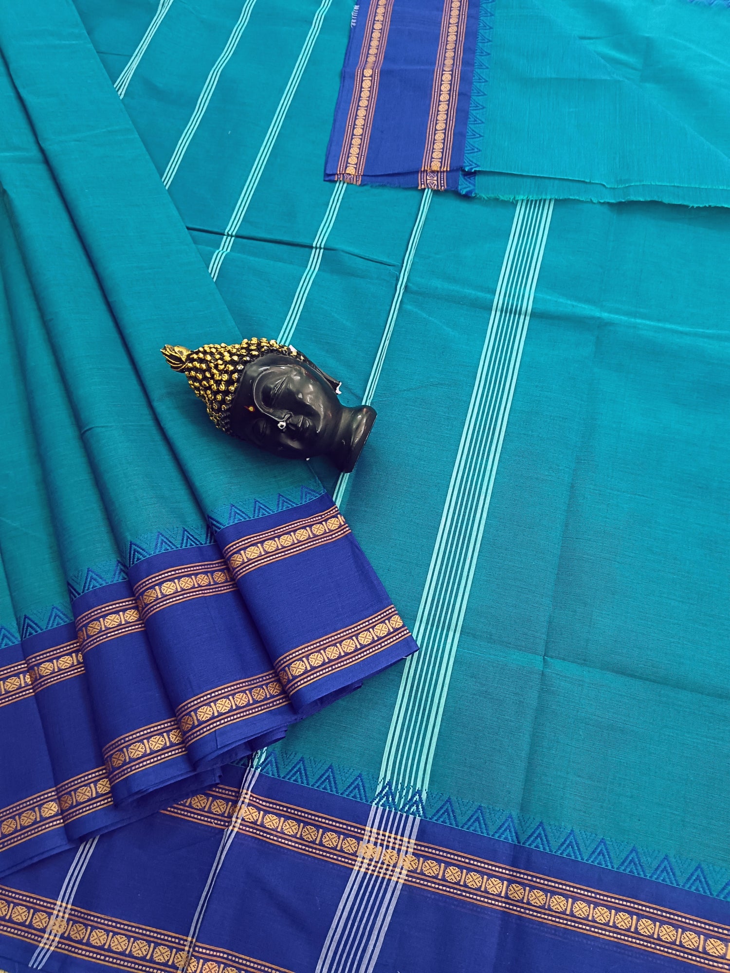 Chettinad Cotton -Daily Wear - Blue- CDW54