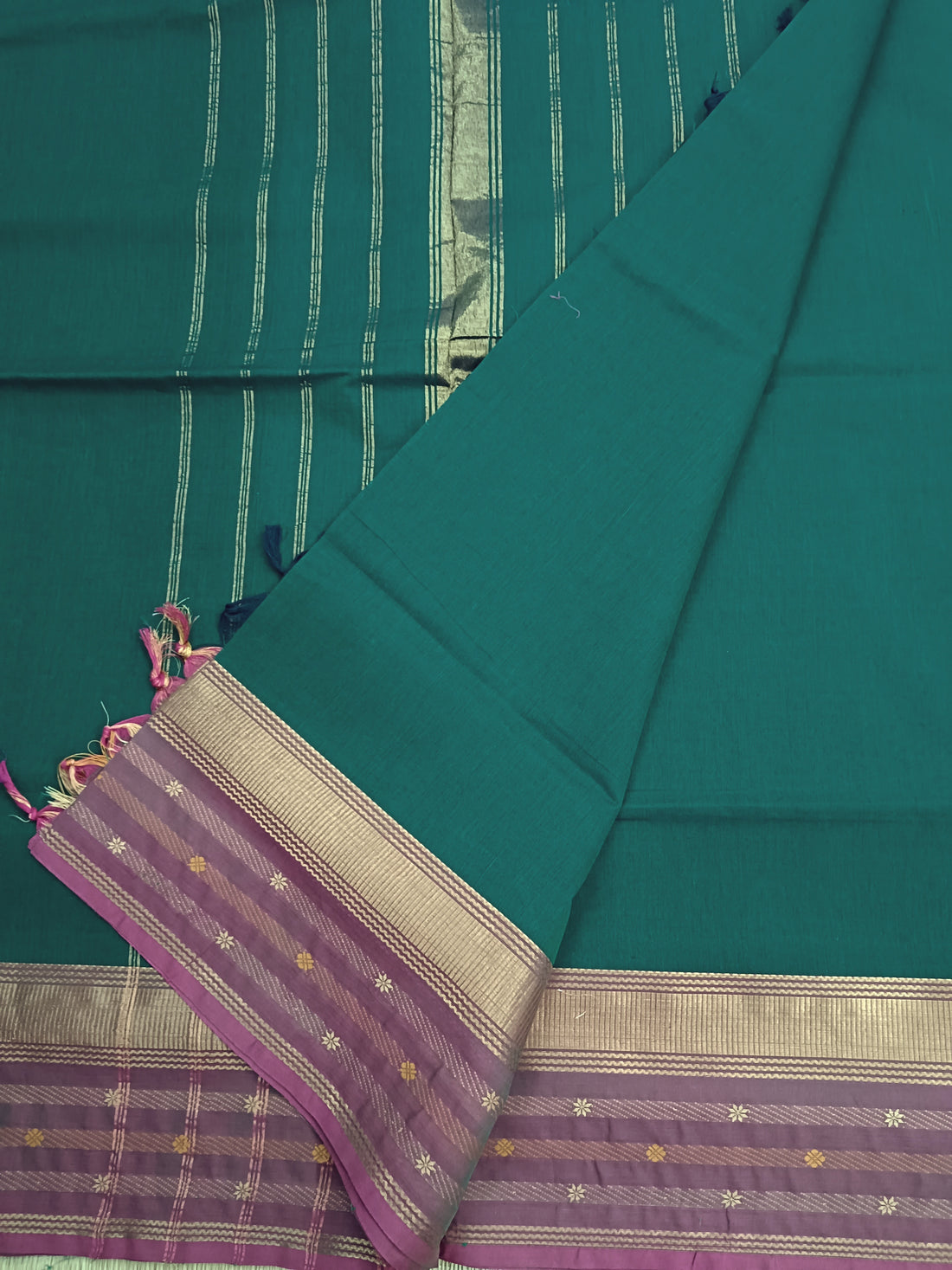 Kanchi Cotton - Festival Fusion -Dark Green- KCFP71