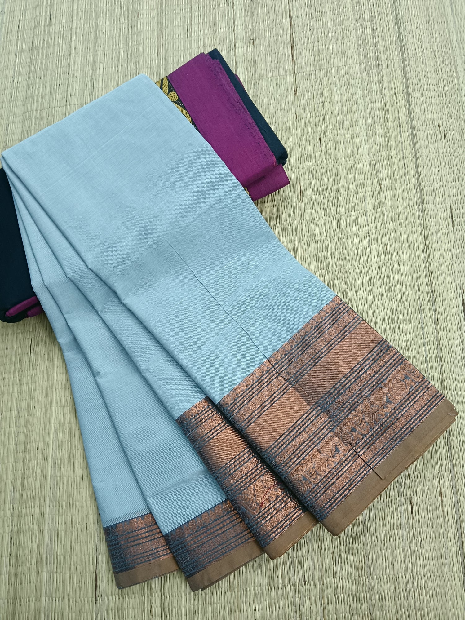 Kanchi Cotton - Festival Fusion -Grey- KCFP82