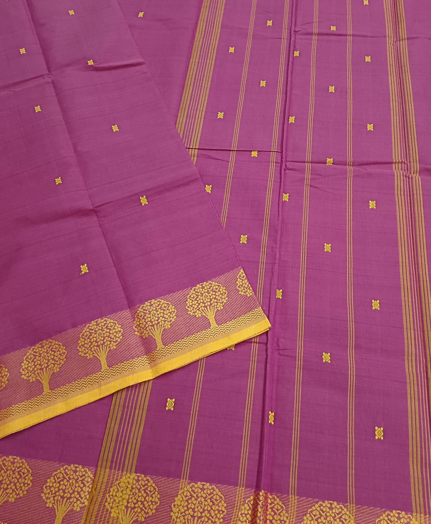 Chettinad Cotton -Office Wear -kum kum pink - CCOW57