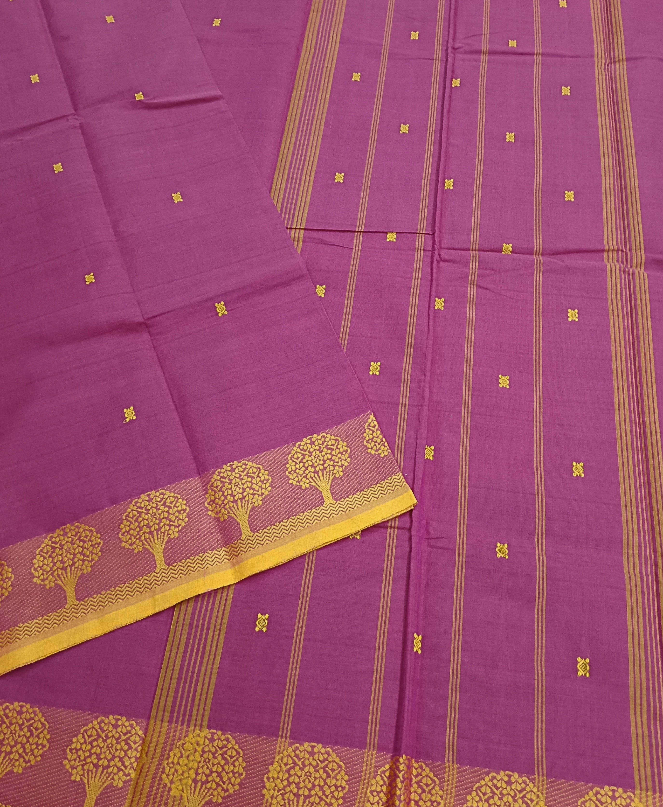 Chettinad Cotton -Office Wear -kum kum pink - CCOW57