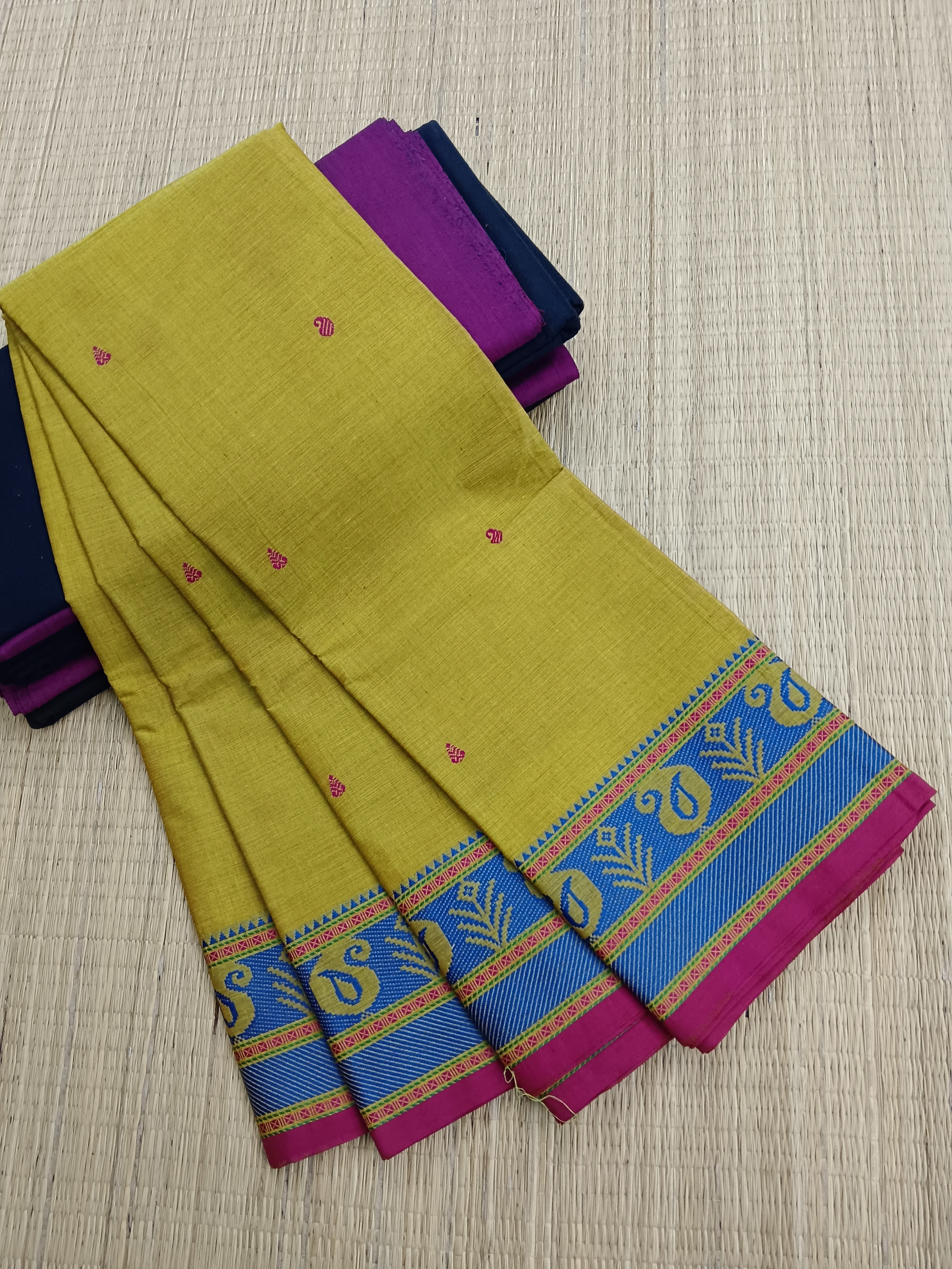 Chettinad Cotton -Office Wear -Yellow- CCOW61