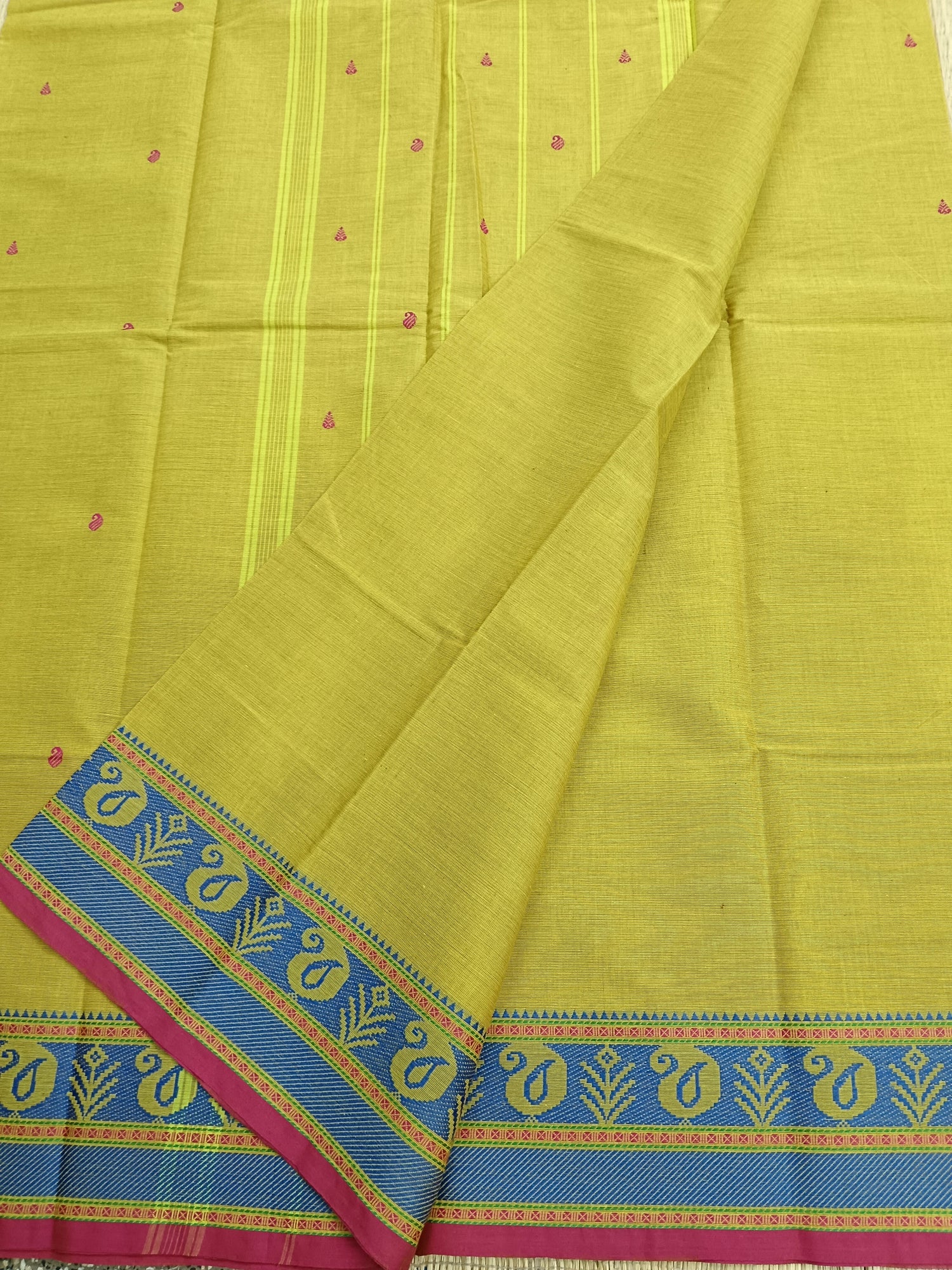 Chettinad Cotton -Office Wear -Yellow- CCOW61