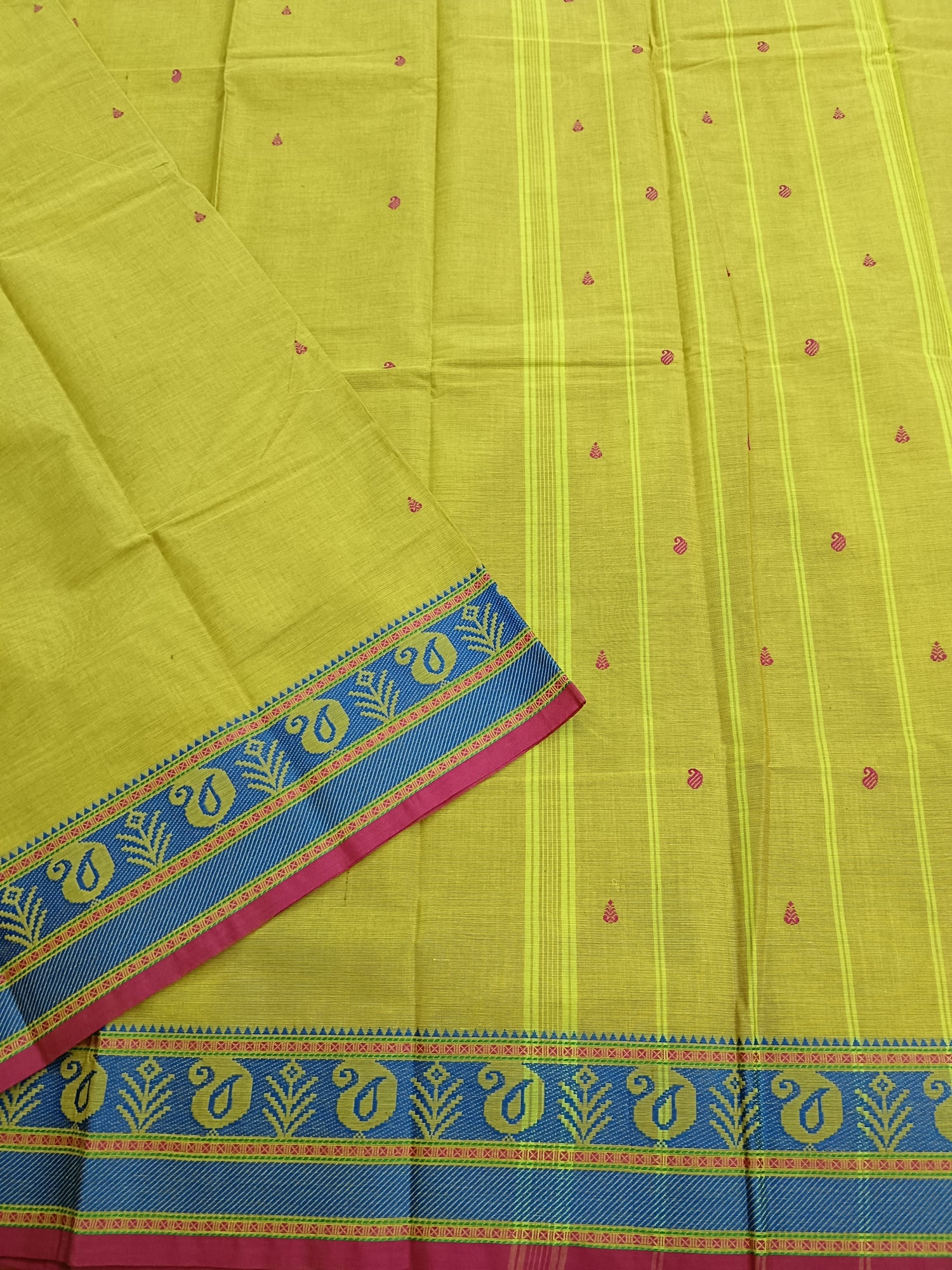 Chettinad Cotton -Office Wear -Yellow- CCOW61